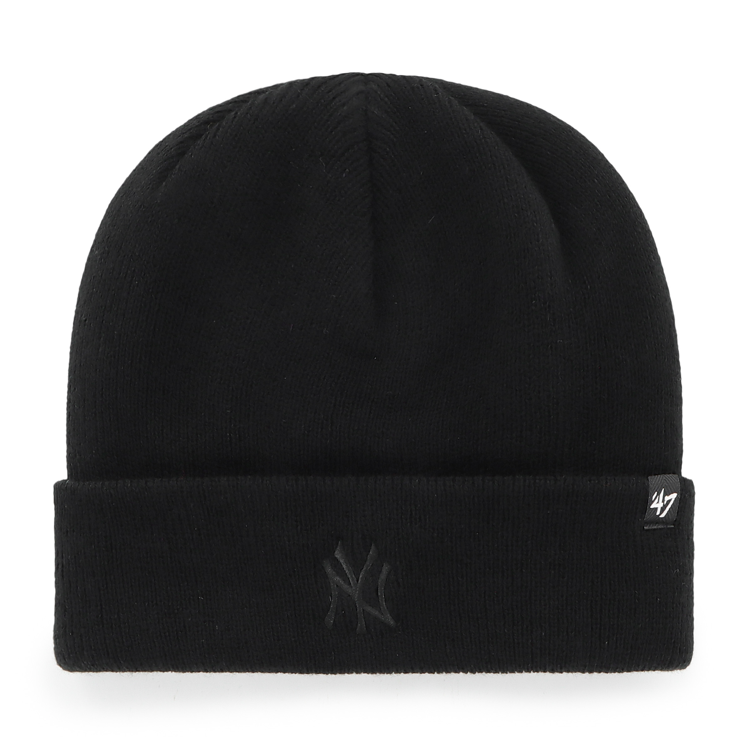 47 Brand Pánská zimní čepice New York Yankees MLB Randle '47 CUFF KNIT Black