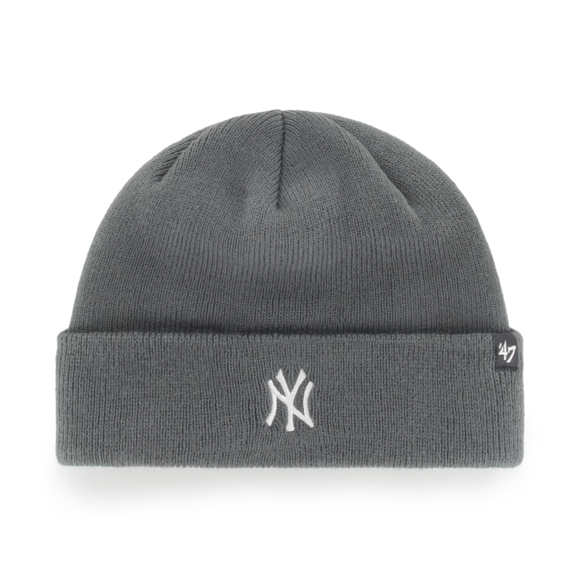 47 Brand Pánská zimní čepice New York Yankees MLB Randle '47 CUFF KNIT Charcoal