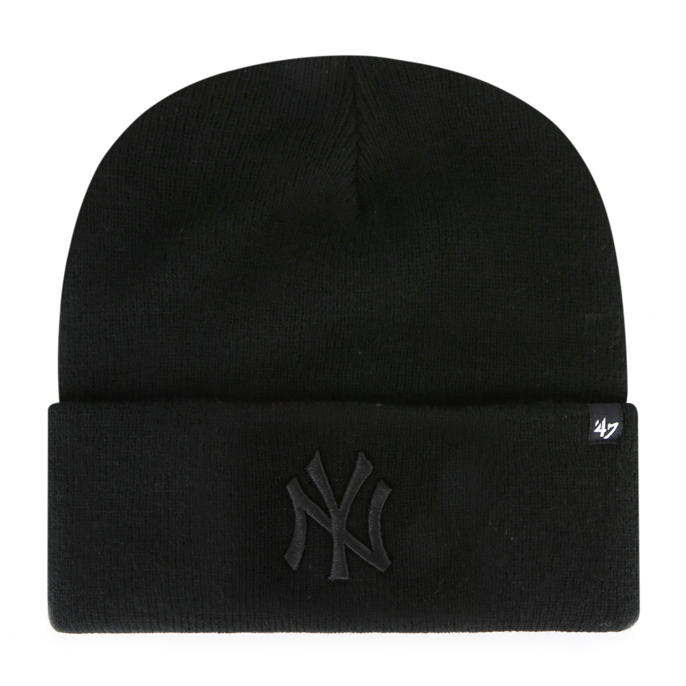 47 Brand Pánská zimní čepice New York Yankees MLB Haymaker ’47 CUFF KNIT Black