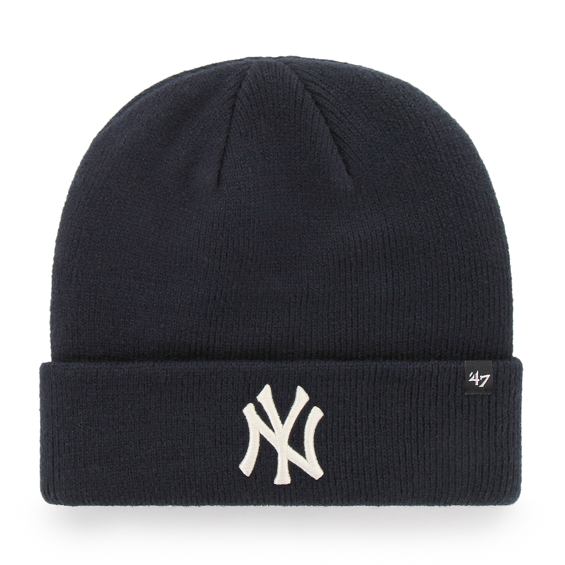 47 Brand Pánská zimní čepice New York Yankees MLB Raised '47 CUFF KNIT Navy