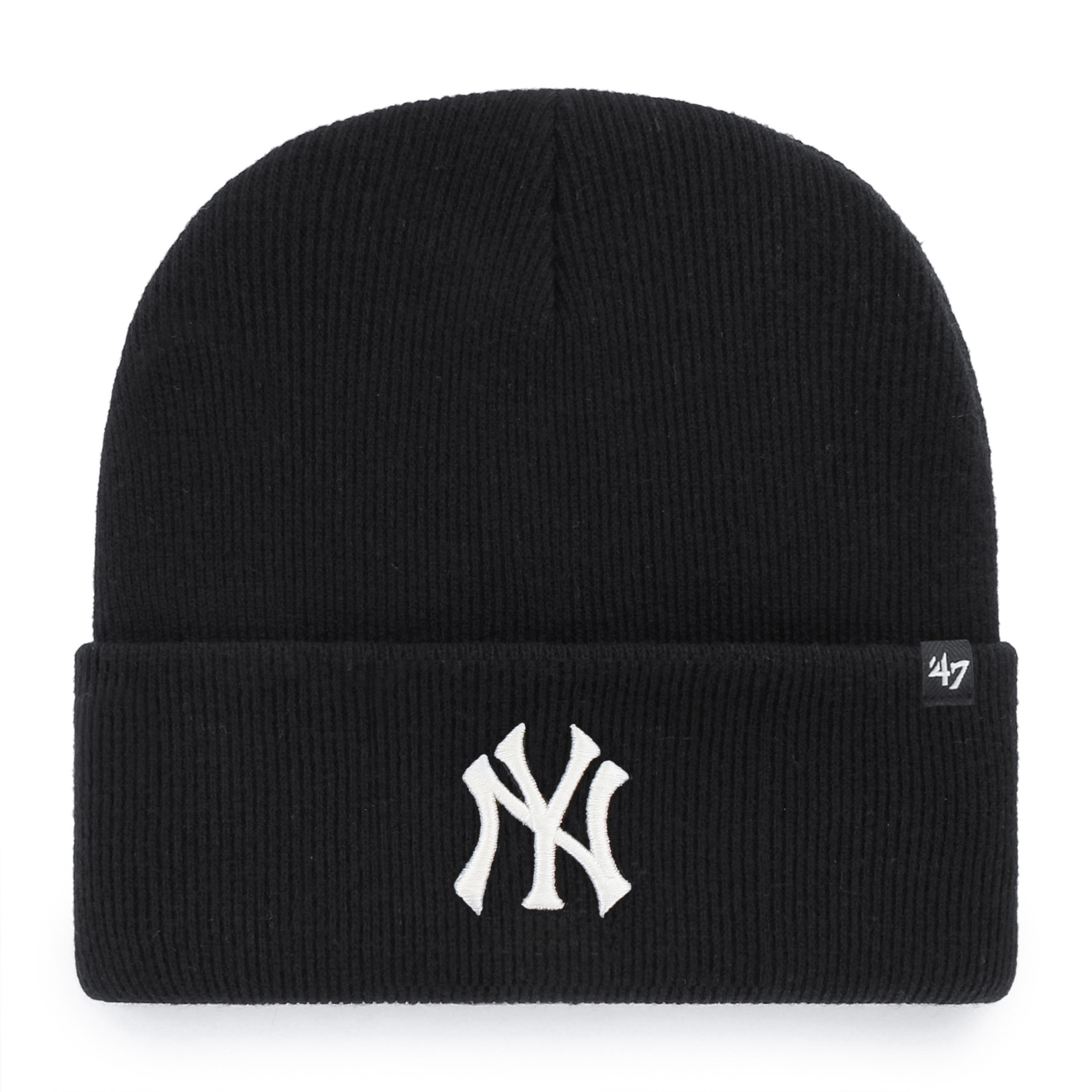 47 Brand Dětská zimní čepice New York Yankees MLB Haymaker '47 CUFF KNIT Black