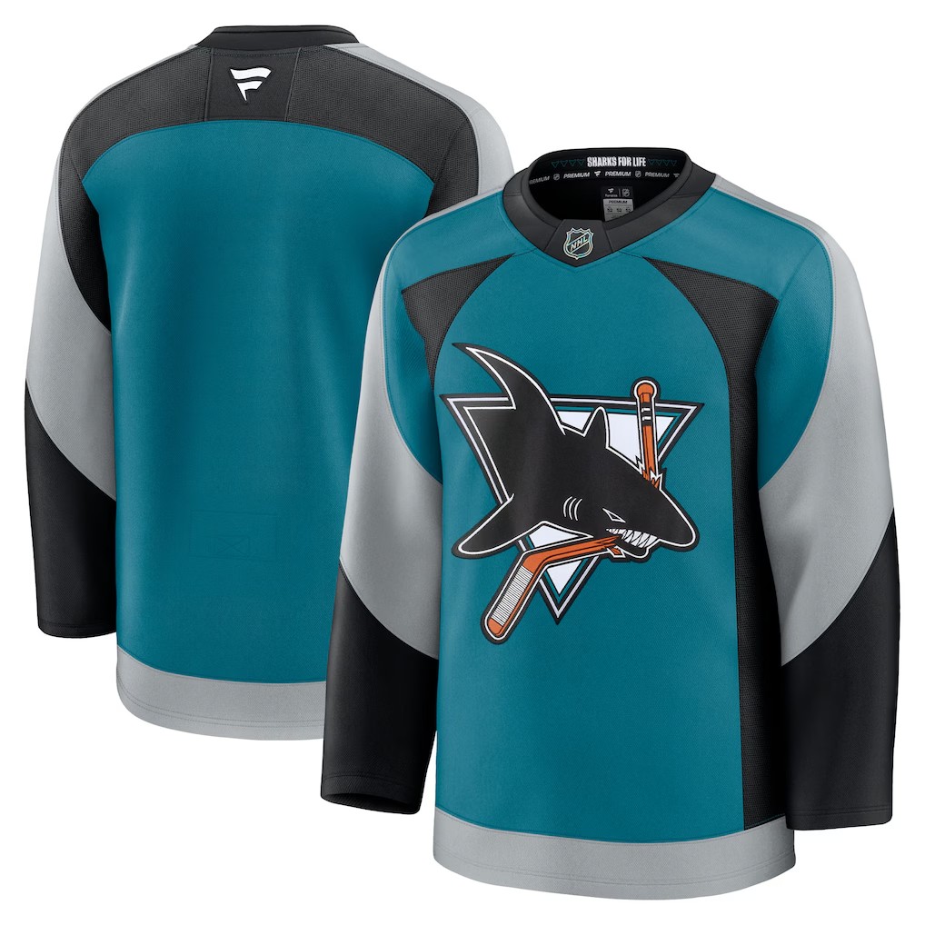 Fanatics Pánský dres San Jose Sharks NHL Premium Alternate Jersey Veľkosť: 42 (XXS)