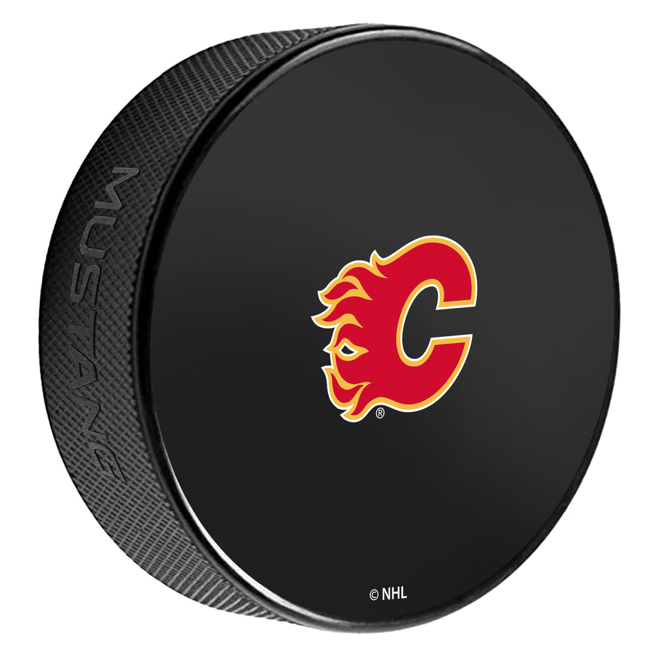 E-shop Mustang Puk Calgary Flames NHL Printed Autograph