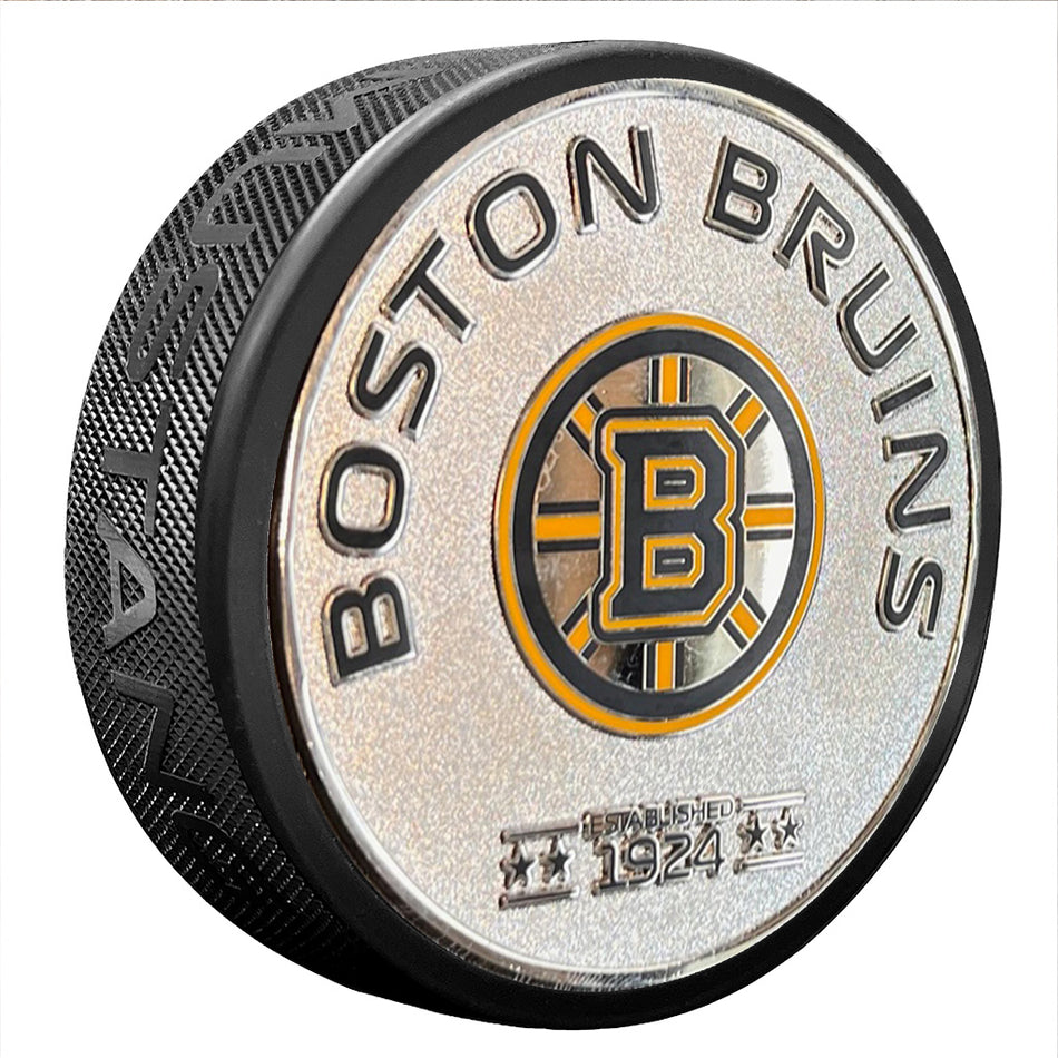 E-shop Mustang Puk Boston Bruins NHL Silver Established Medallion
