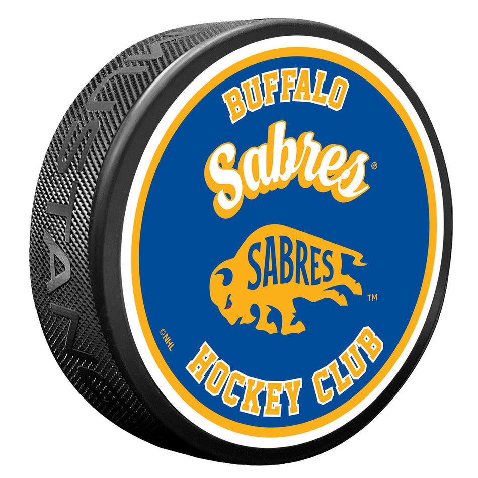 E-shop Mustang Puk Buffalo Sabres NHL Retro Script