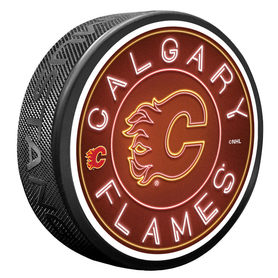 E-shop Mustang Puk Calgary Flames NHL Neon