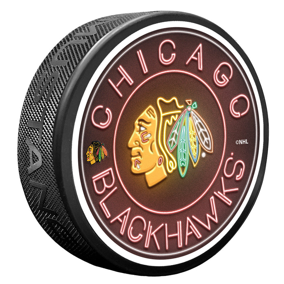 E-shop Mustang Puk Chicago Blackhawks NHL Neon