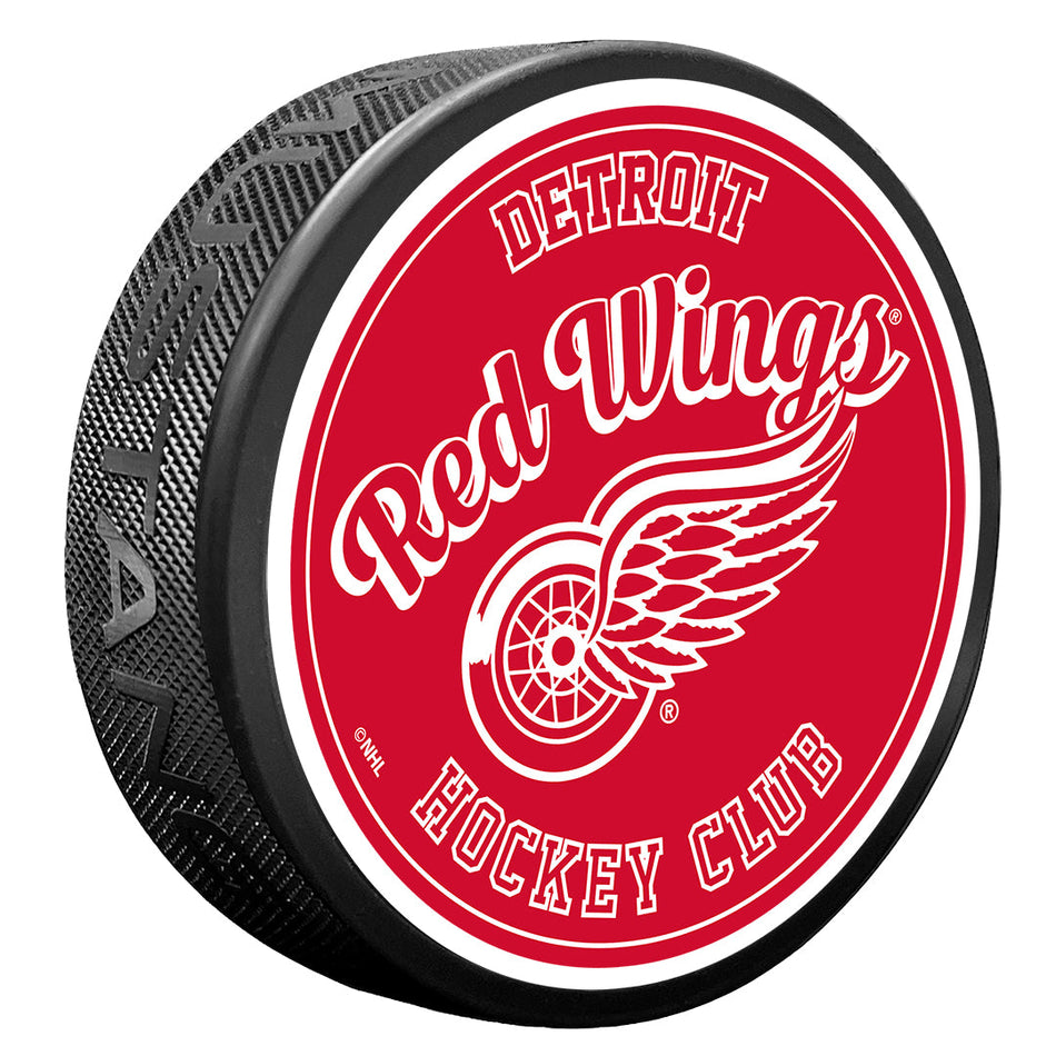 E-shop Mustang Puk Detroit Red Wings NHL Retro Script