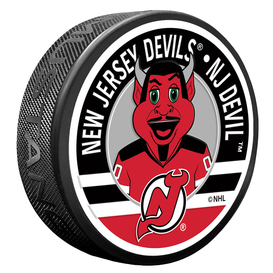 E-shop Mustang Puk New Jersey Devils NHL NJ Devil Mascot Textured Puck