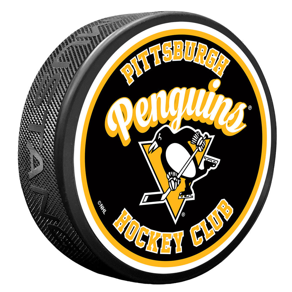 E-shop Mustang Puk Pittsburgh Penguins NHL Retro Script