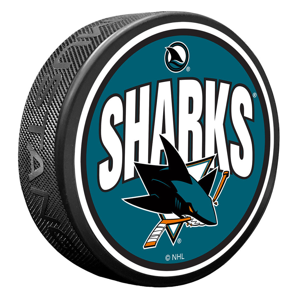 Mustang Puk San Jose Sharks NHL Wordmark