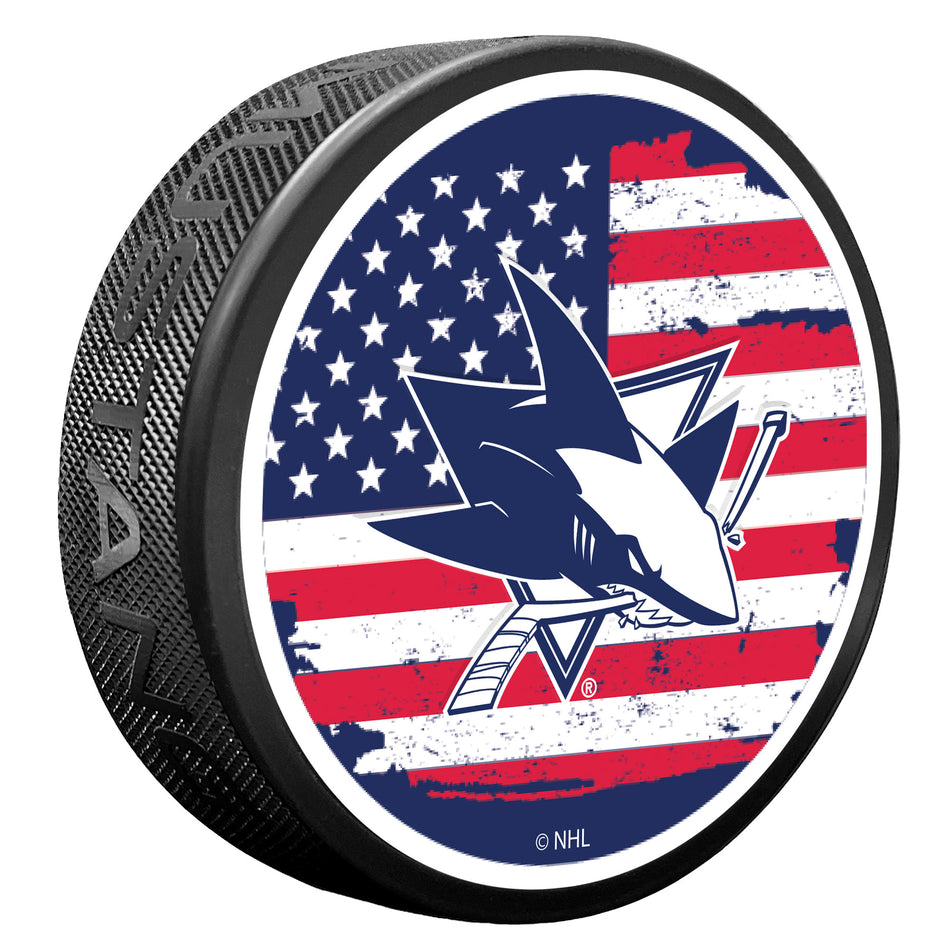 Mustang Puk San Jose Sharks NHL Patriot