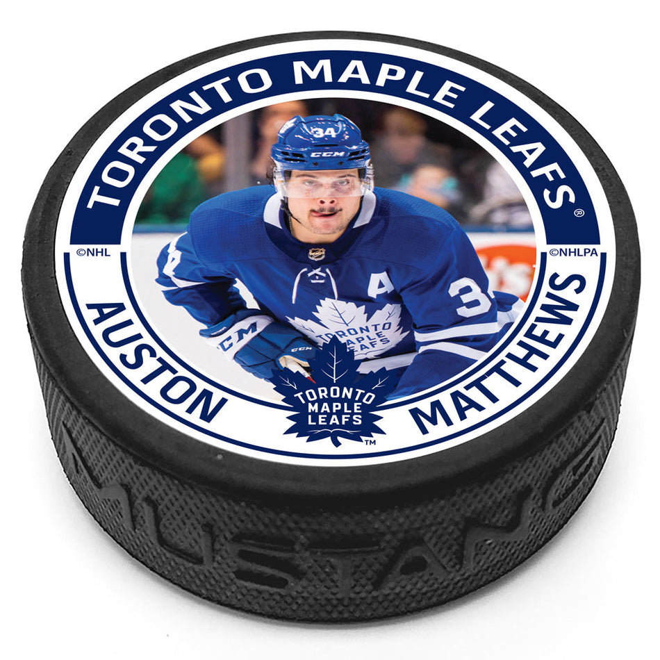E-shop Mustang Puk Toronto Maple Leafs NHL Player Photo - Auston Matthews