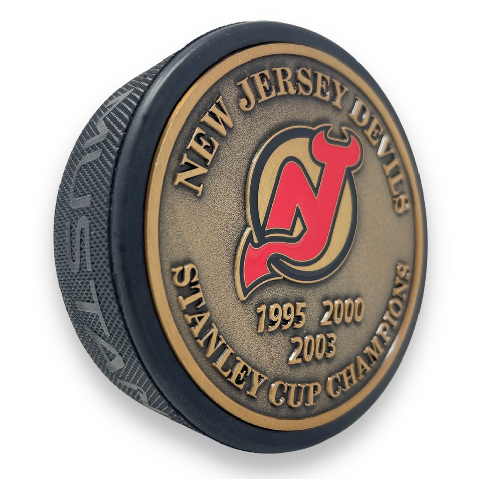 E-shop Mustang Puk New Jersey Devils NHL Stanley Cup Years Gold Medallion