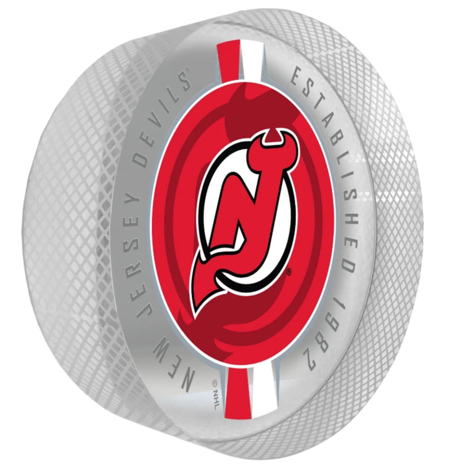 E-shop Mustang Puk New Jersey Devils NHL Crystal Ribbon
