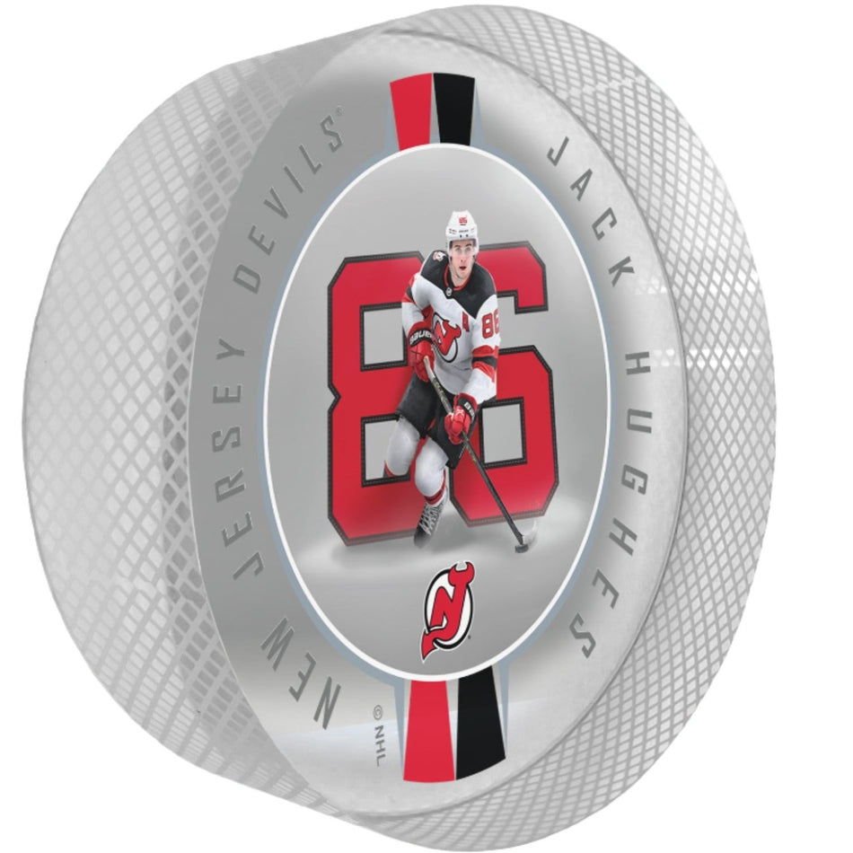 E-shop Mustang Puk New Jersey Devils NHL Crystal Breakout - Jack Hughes