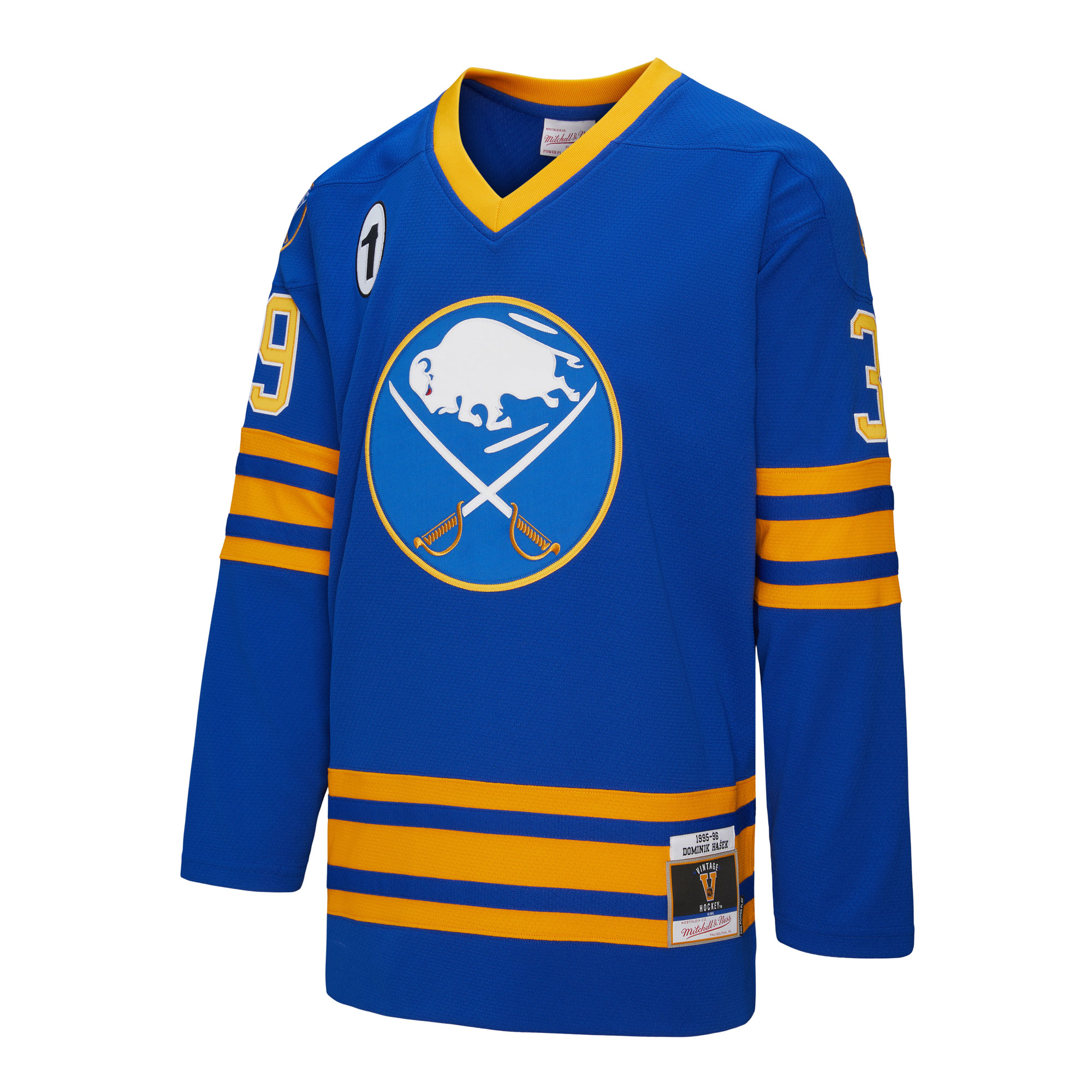 Mitchell & Ness Pánský dres Dominik Hasek Buffalo Sabres 1995 NHL Dark Jersey Veľkosť: L