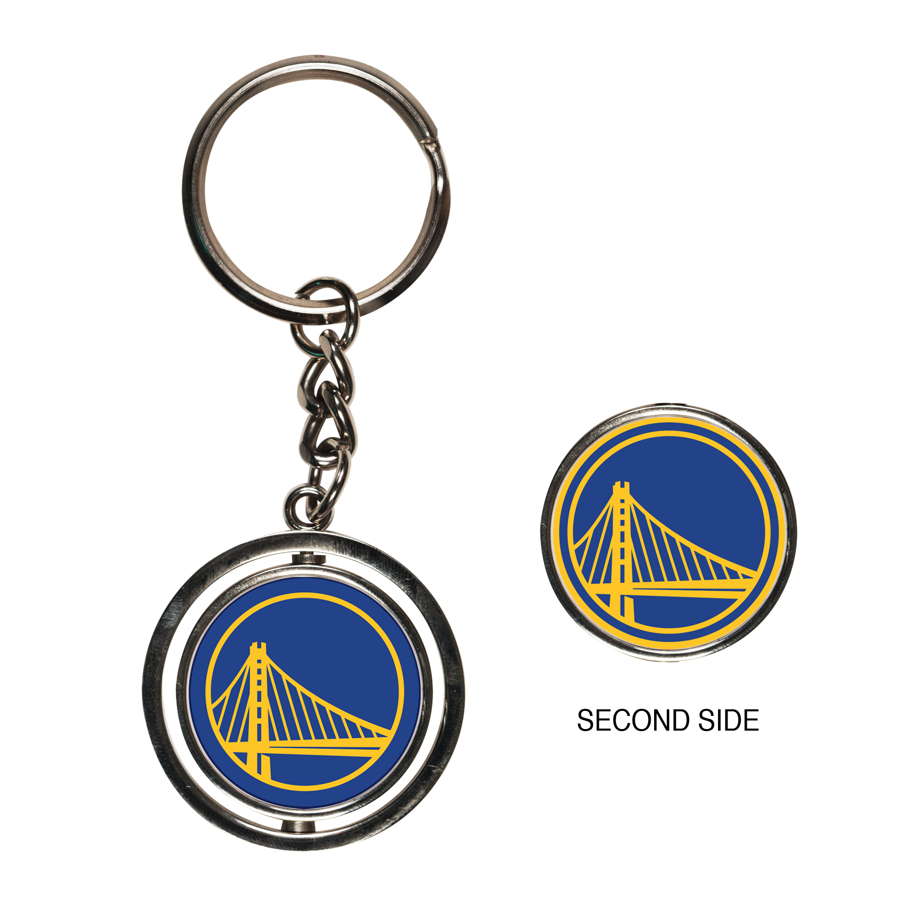 E-shop Wincraft Prívesok na kľúče Golden State Warriors NBA Spinner Key Ring