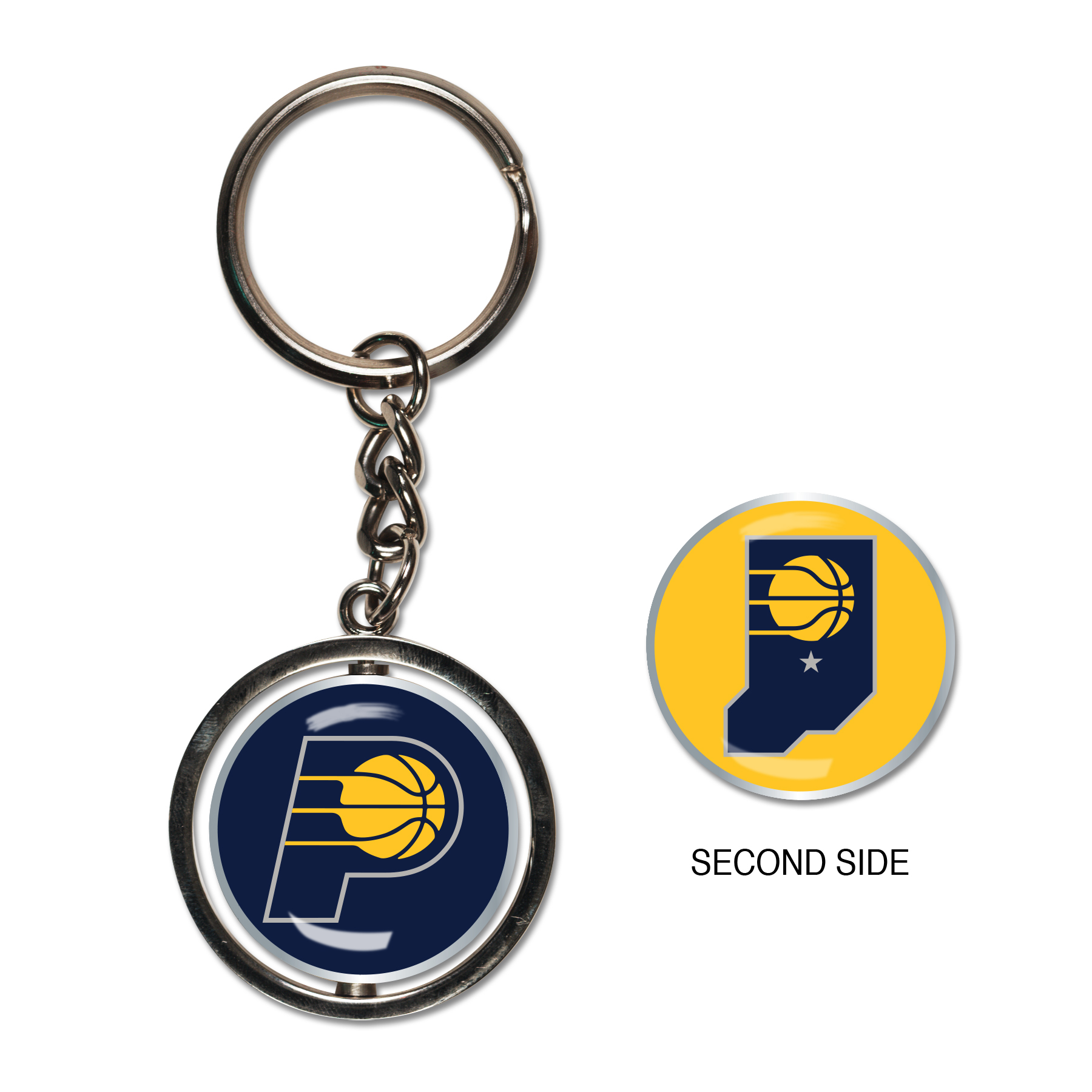 E-shop Wincraft Prívesok na kľúče Indiana Pacers NBA Spinner Key Ring
