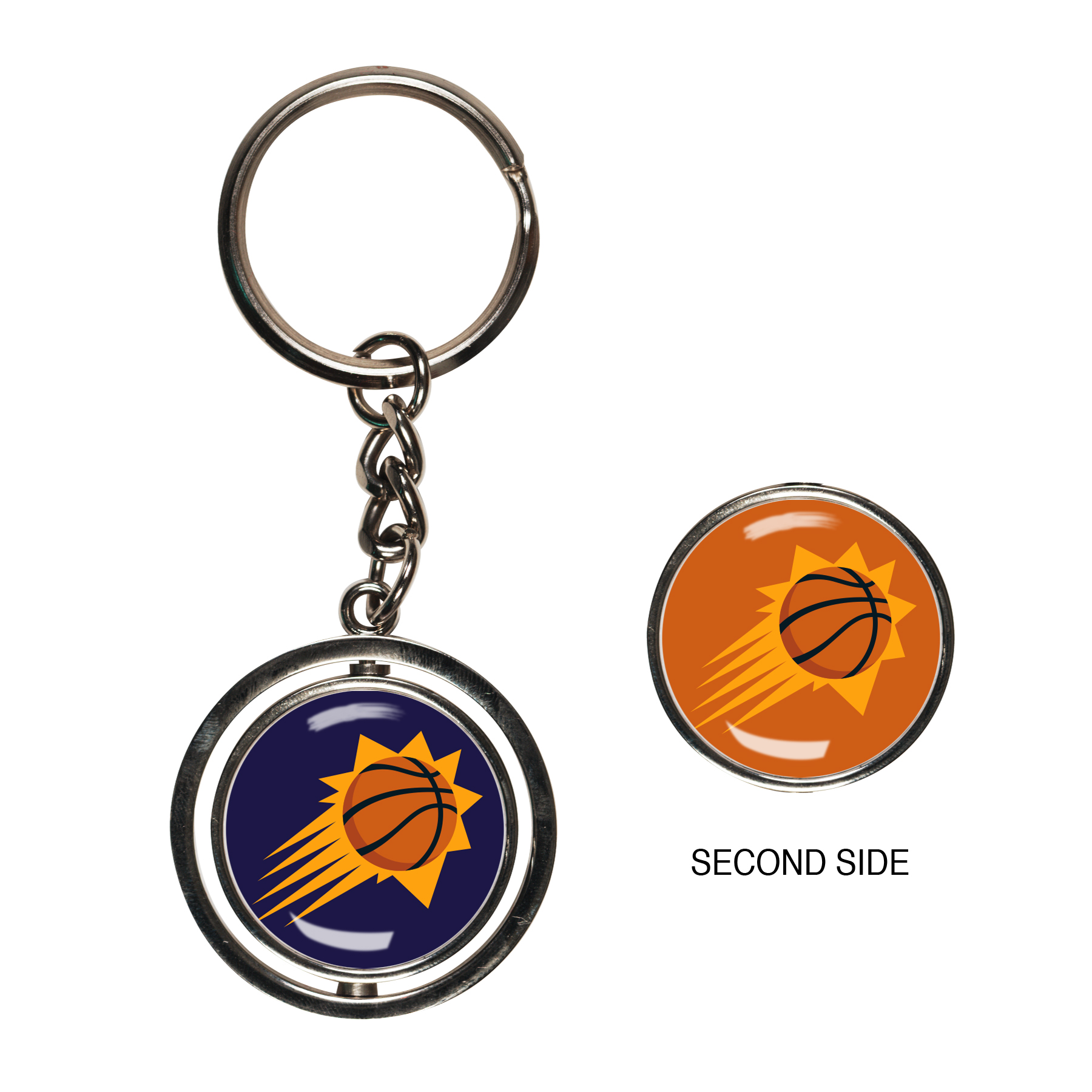 E-shop Wincraft Prívesok na kľúče Phoenix Suns NBA Spinner Key Ring