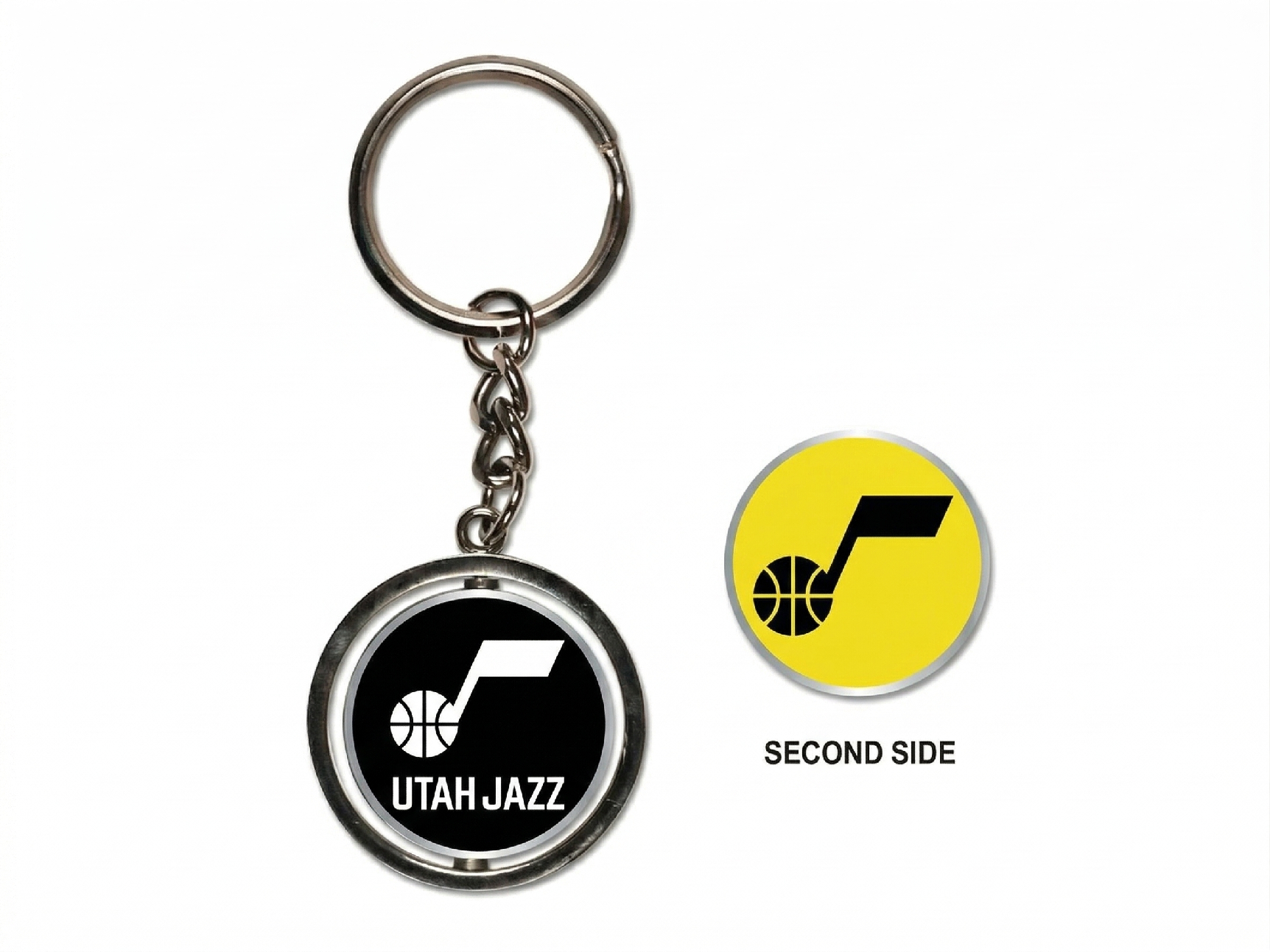 E-shop Wincraft Prívesok na kľúče Utah Jazz NBA Spinner Key Ring