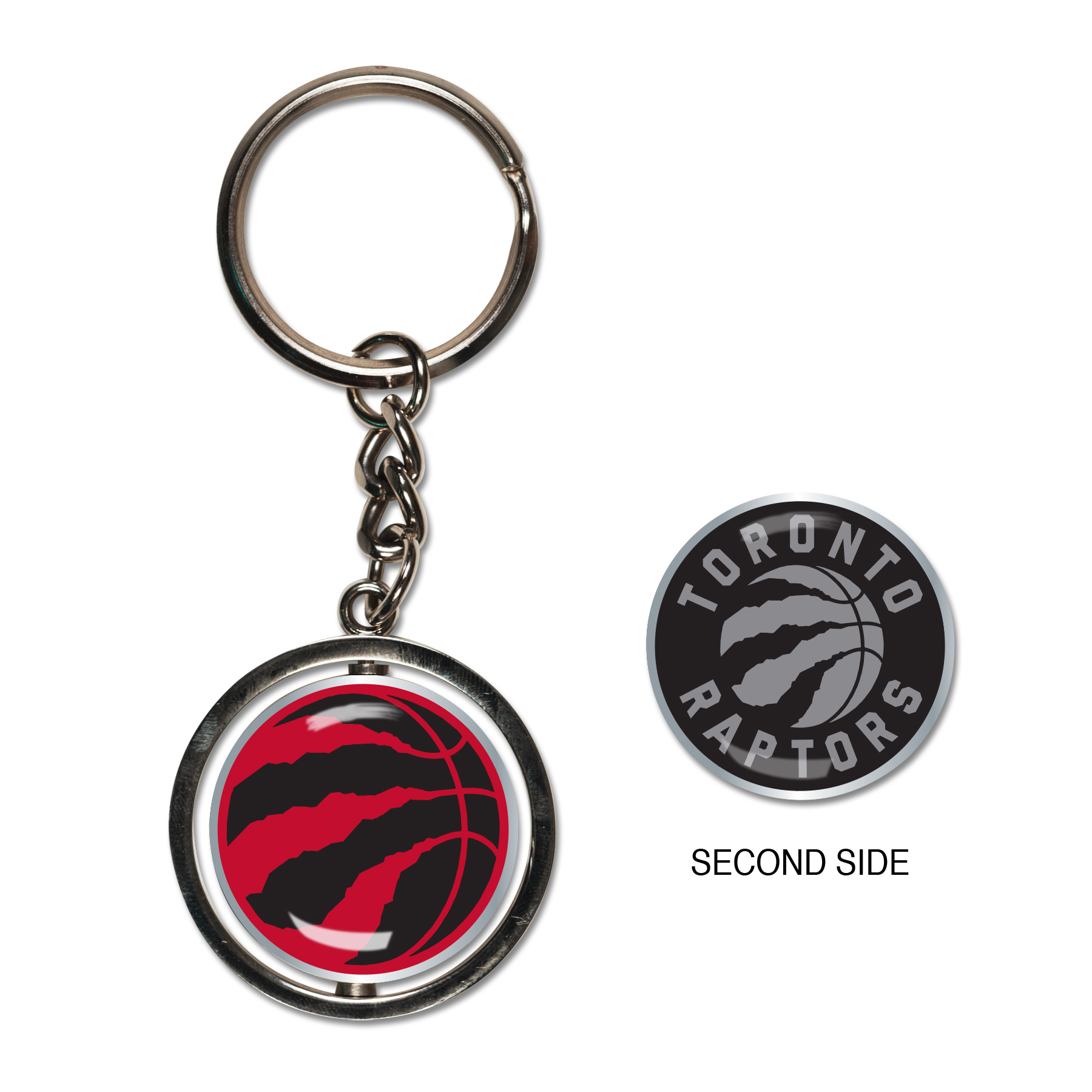 E-shop Wincraft Prívesok na kľúče Toronto Raptors NBA Spinner Key Ring