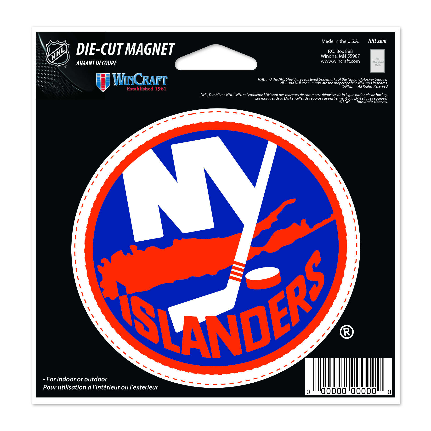 E-shop Wincraft Magnet New York Islanders NHL Die Cut Magnet