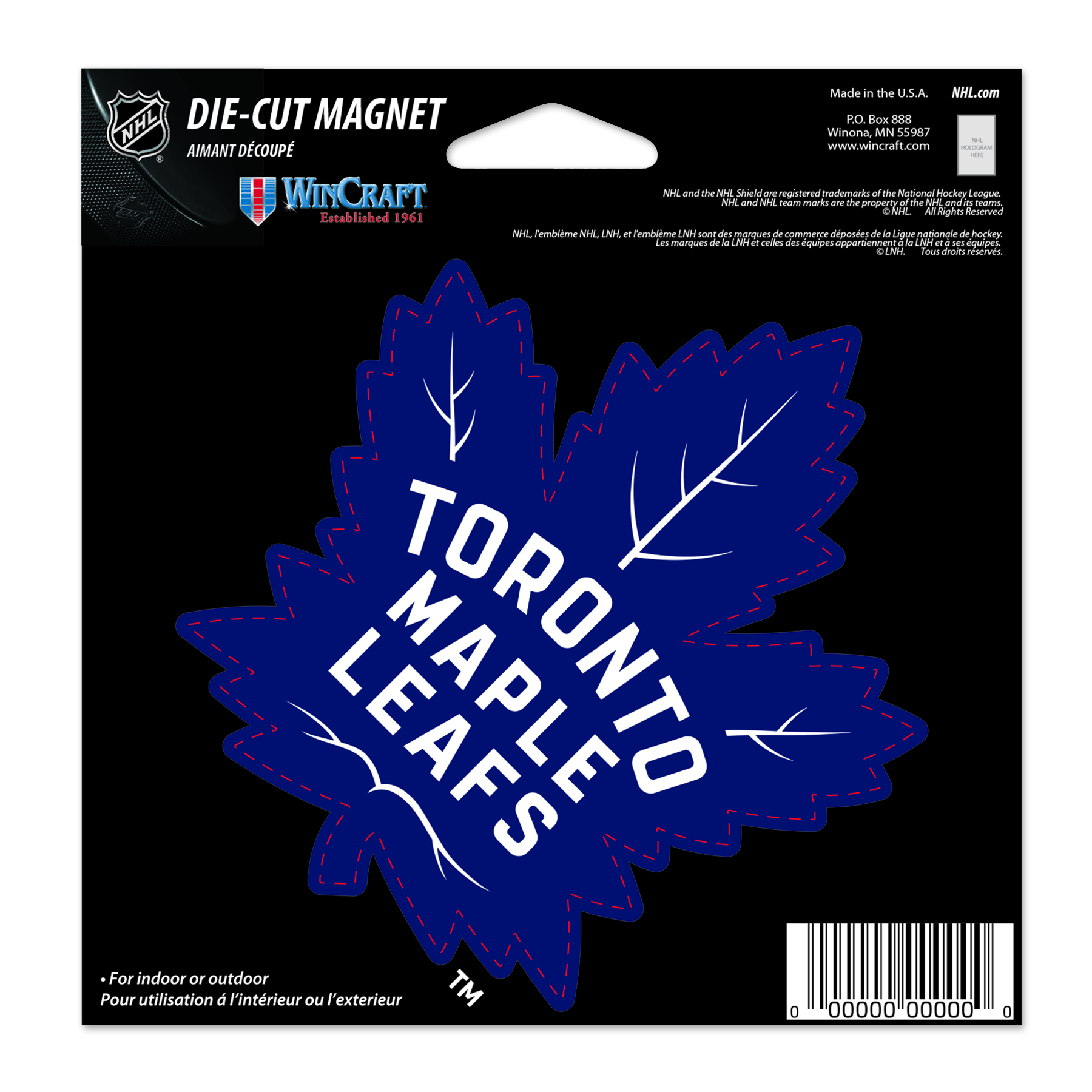 E-shop Wincraft Magnet Toronto Maple Leafs NHL Die Cut Magnet