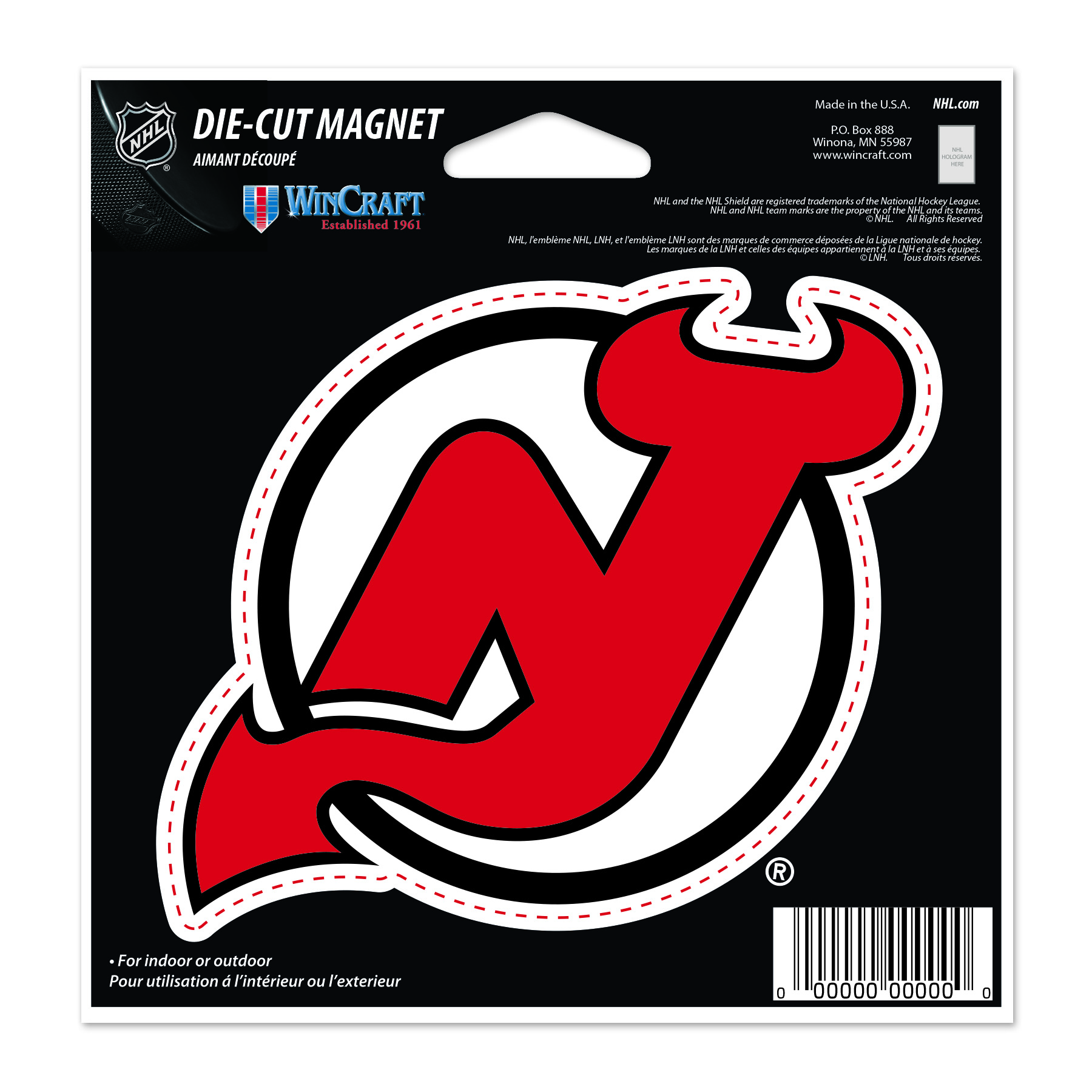 E-shop Wincraft Magnet New Jersey Devils NHL Die Cut Magnet