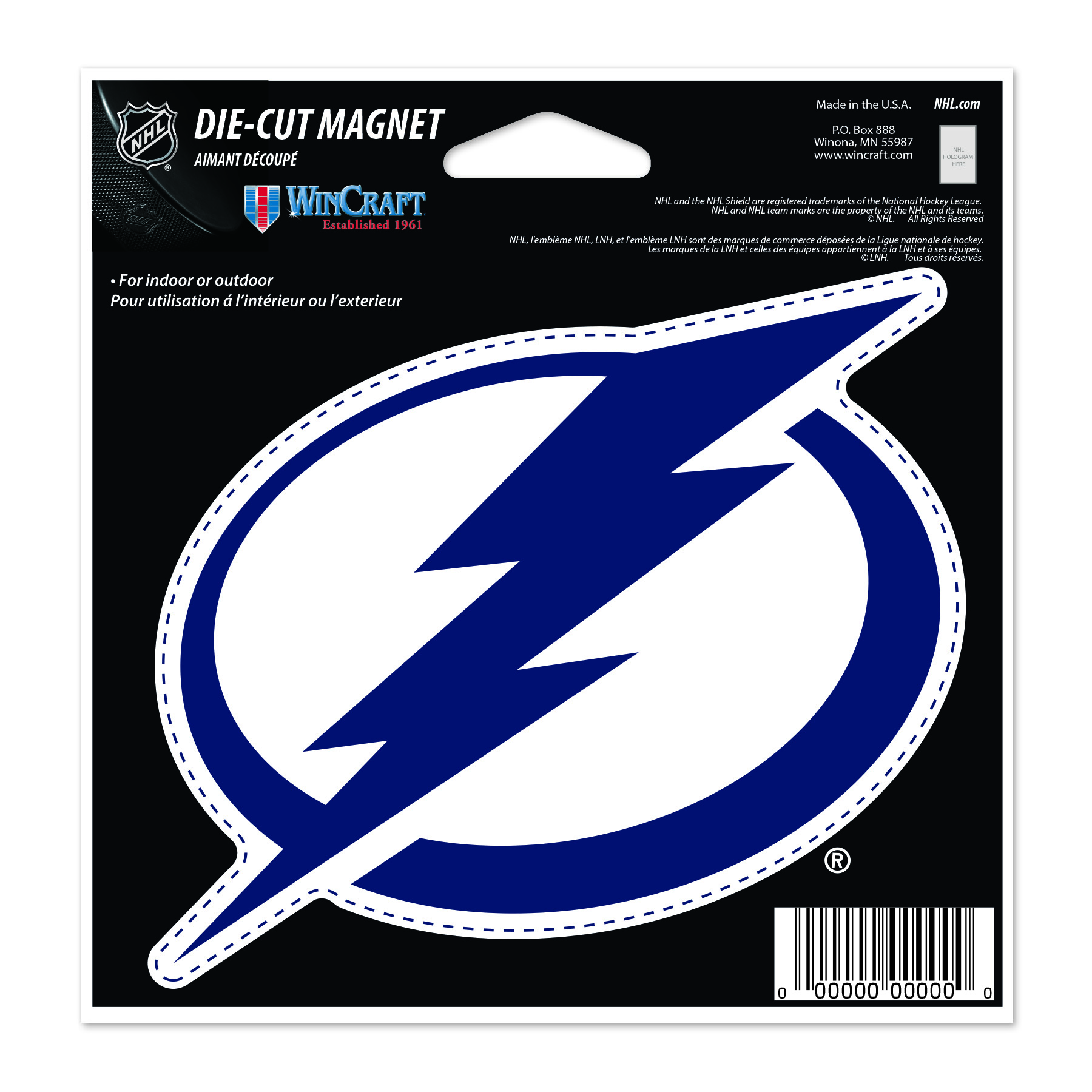 E-shop Wincraft Magnet Tampa Bay Lightning NHL Die Cut Magnet