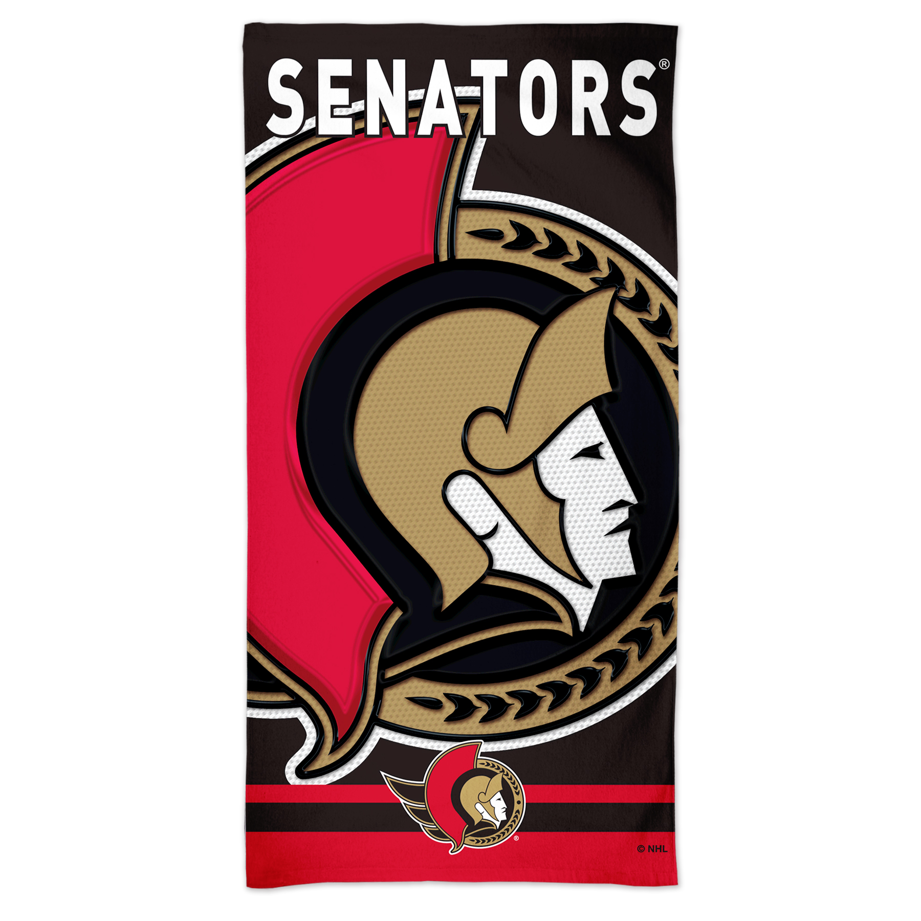 E-shop Wincraft Osuška Ottawa Senators NHL Spectra Beach Towel