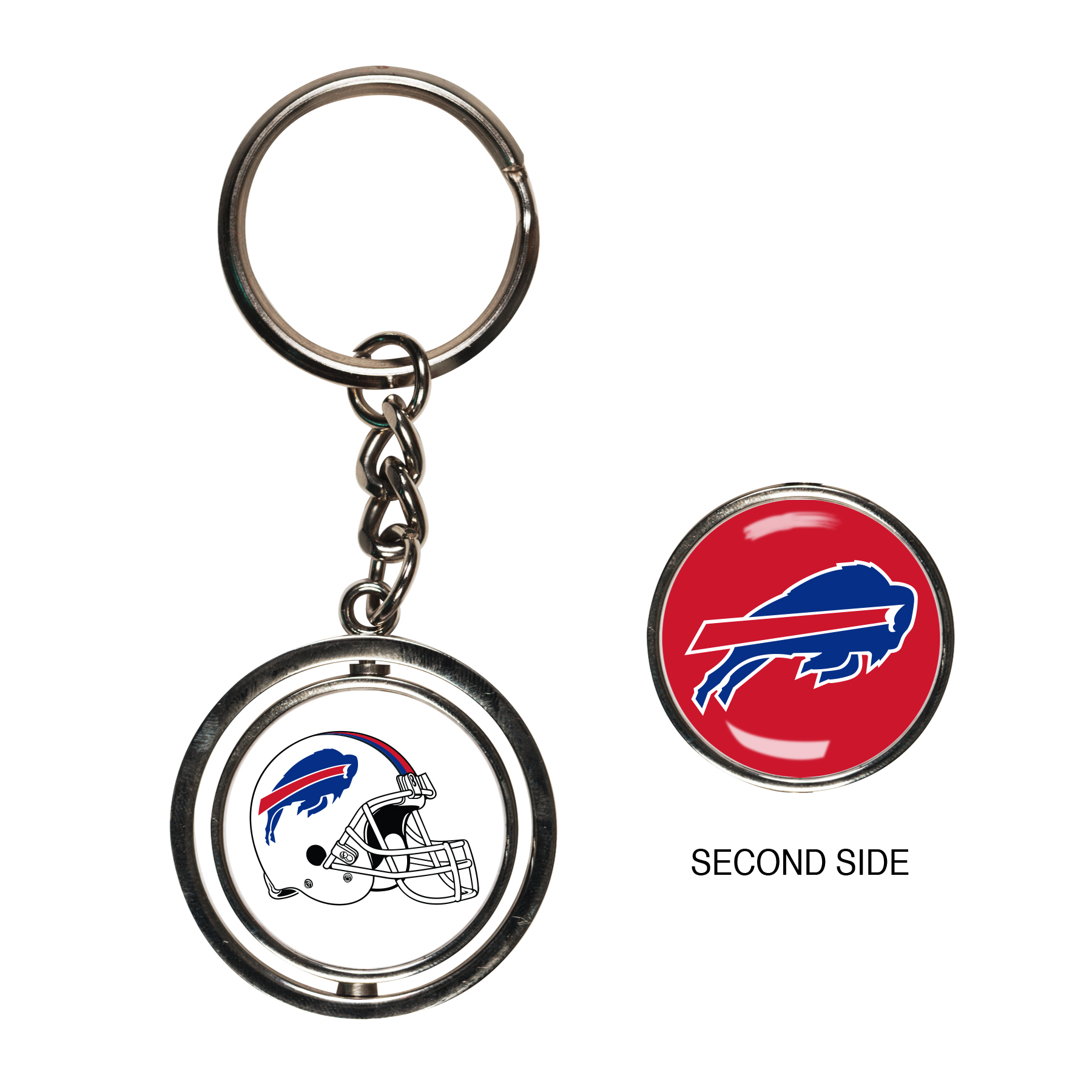 E-shop Wincraft Prívesok na kľúče Buffalo Bills NFL Spinner Key Ring