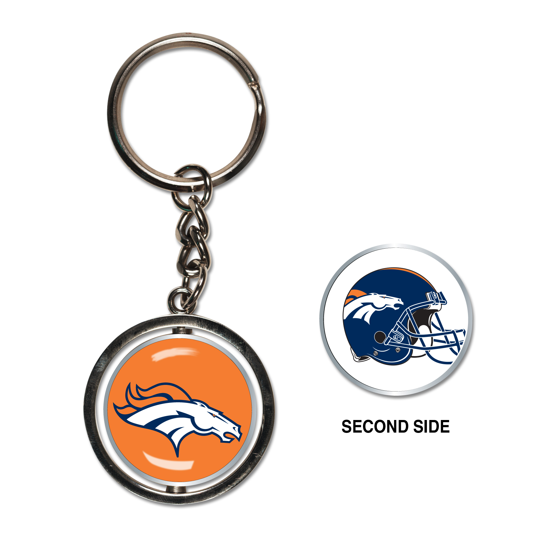 E-shop Wincraft Prívesok na kľúče Denver Broncos NFL Spinner Key Ring