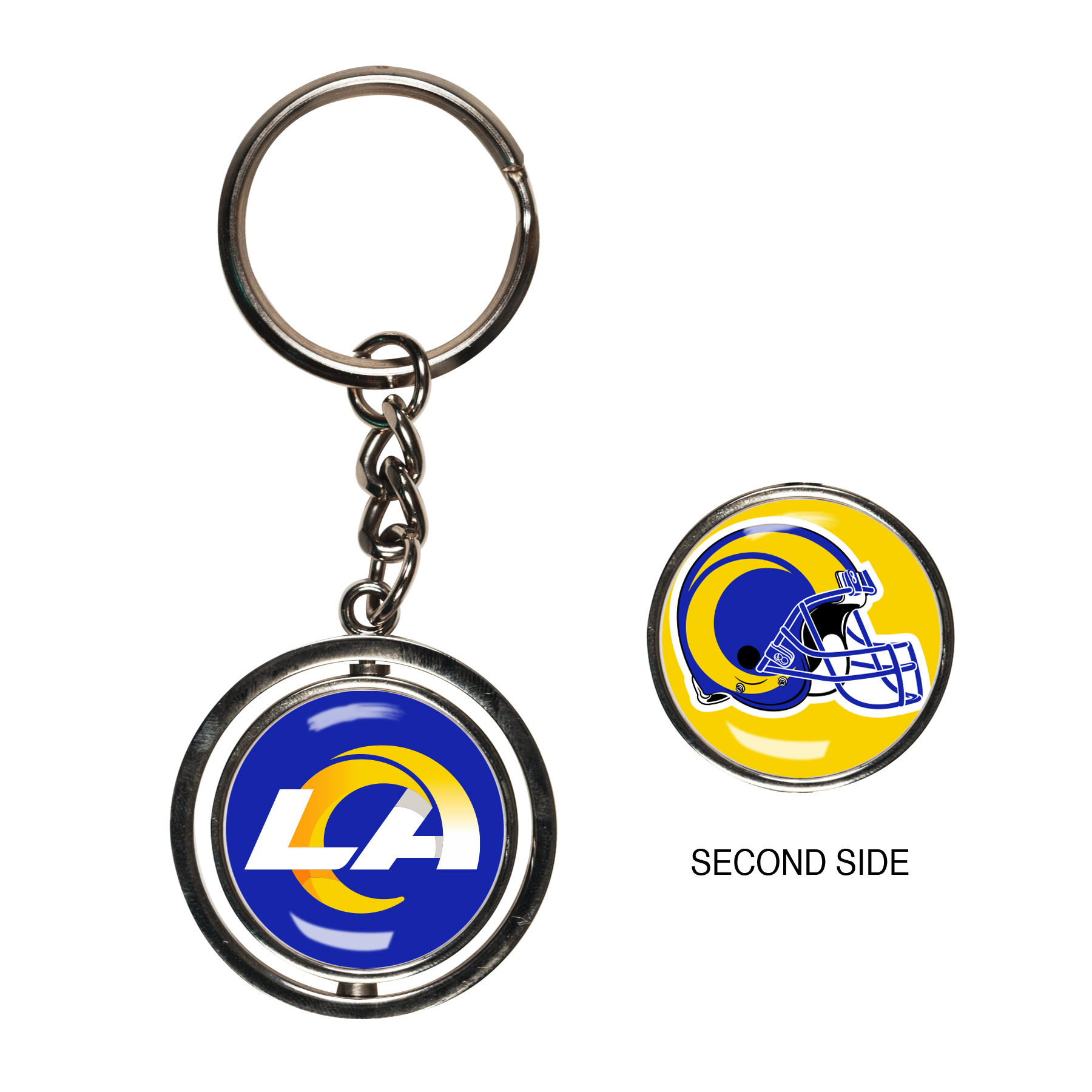 E-shop Wincraft Prívesok na kľúče Los Angeles Rams NFL Spinner Key Ring
