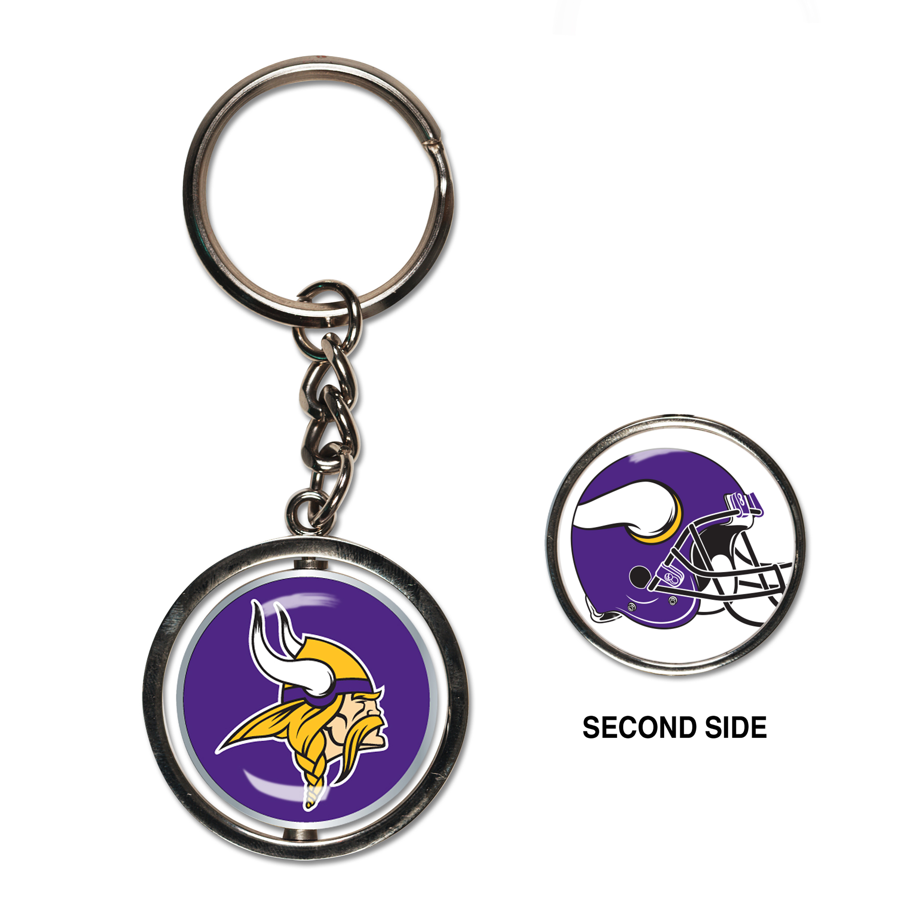 E-shop Wincraft Prívesok na kľúče Minnesota Vikings NFL Spinner Key Ring