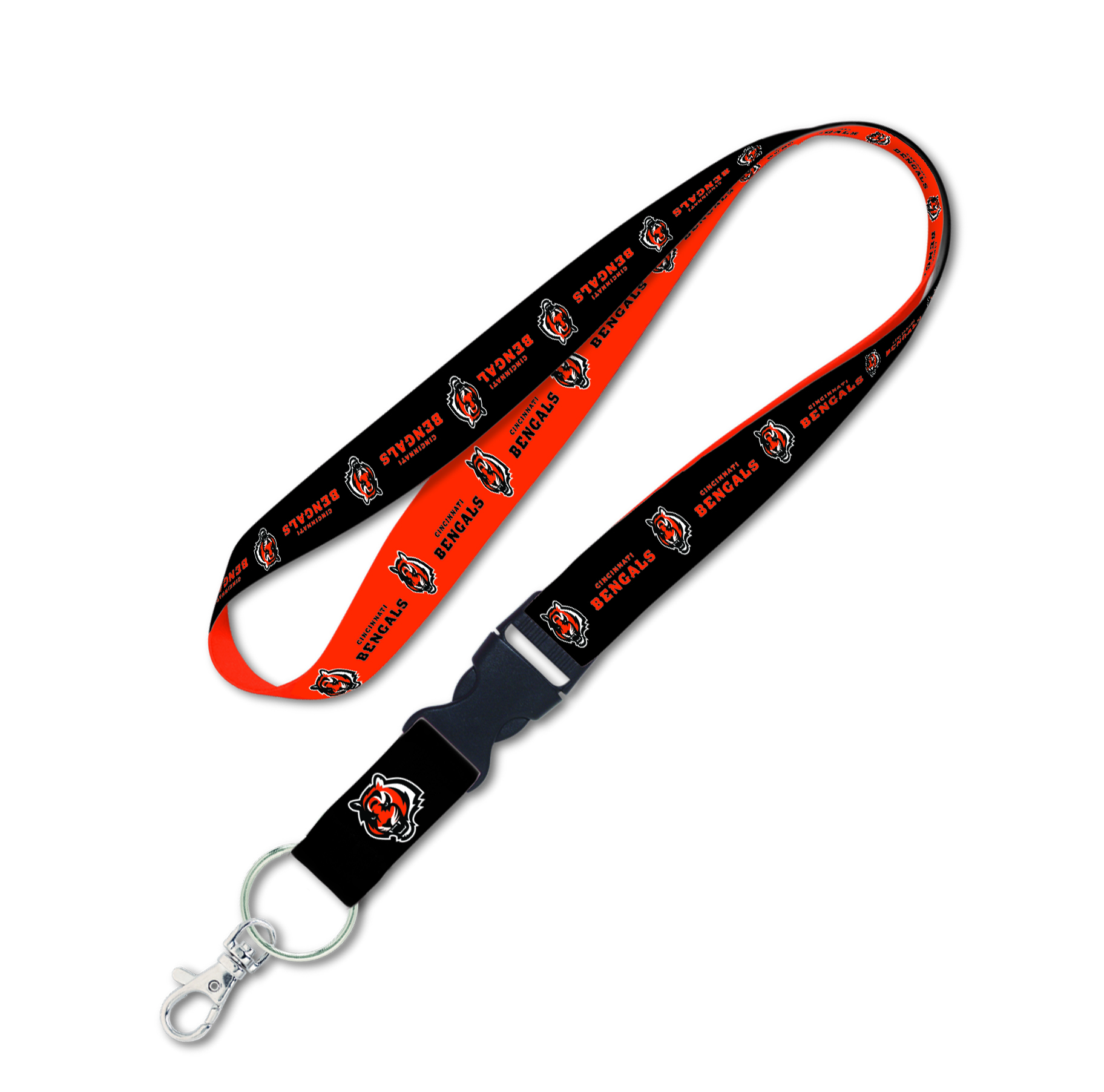 Wincraft Klíčenka Cincinatti Bengals NFL Lanyard buckle 1"
