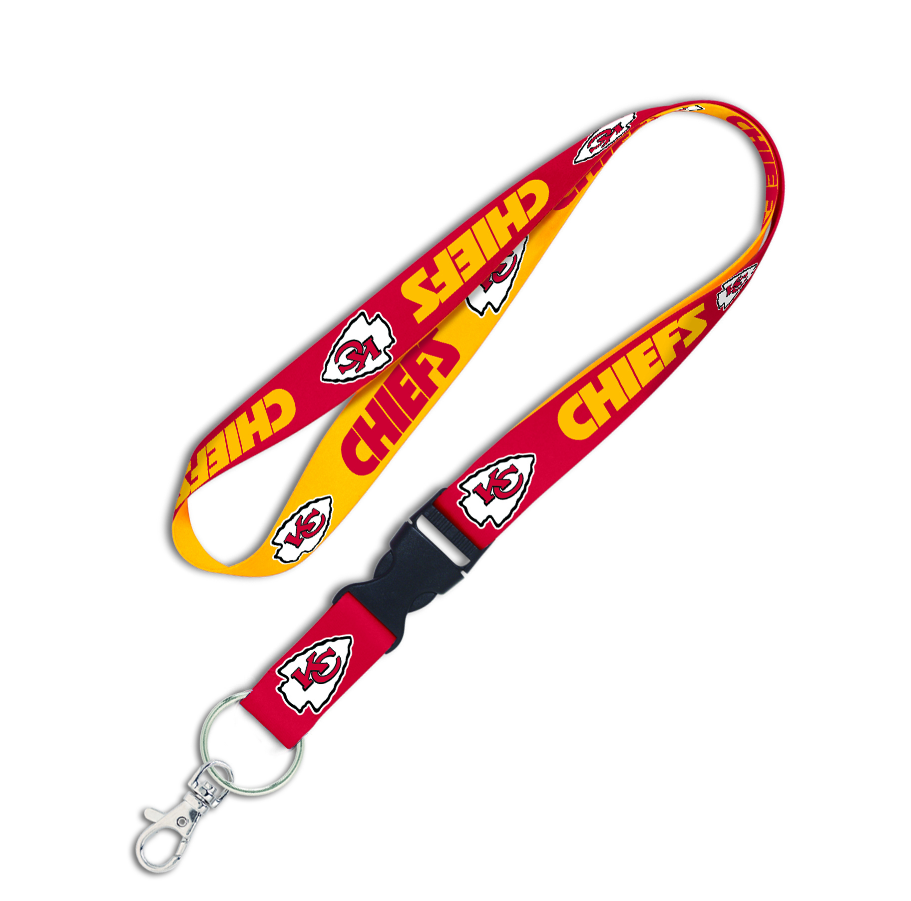 Wincraft Klíčenka Kansas City Chiefs NFL Lanyard buckle 1"