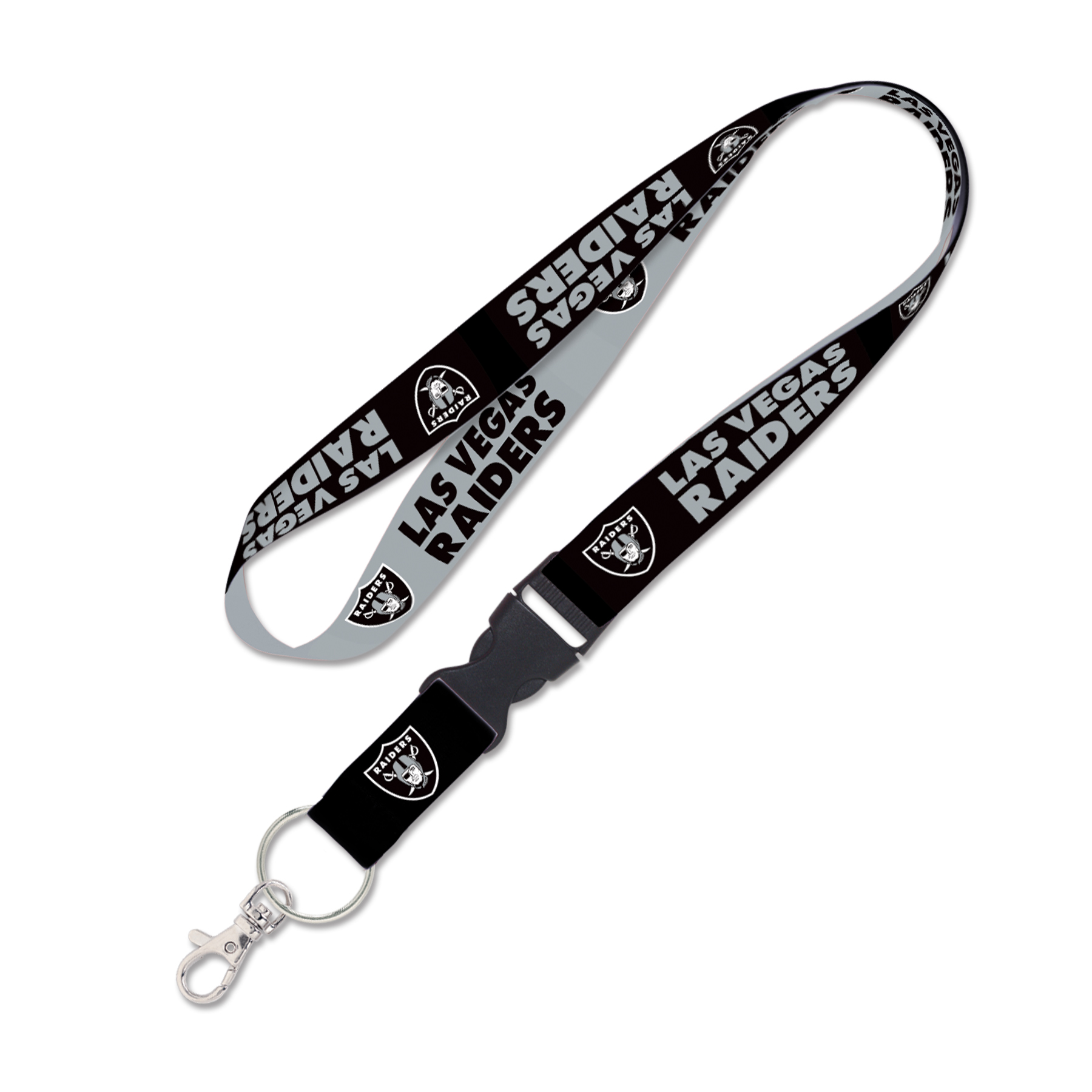 Wincraft Klíčenka Las Vegas Raiders NFL Lanyard buckle 1"