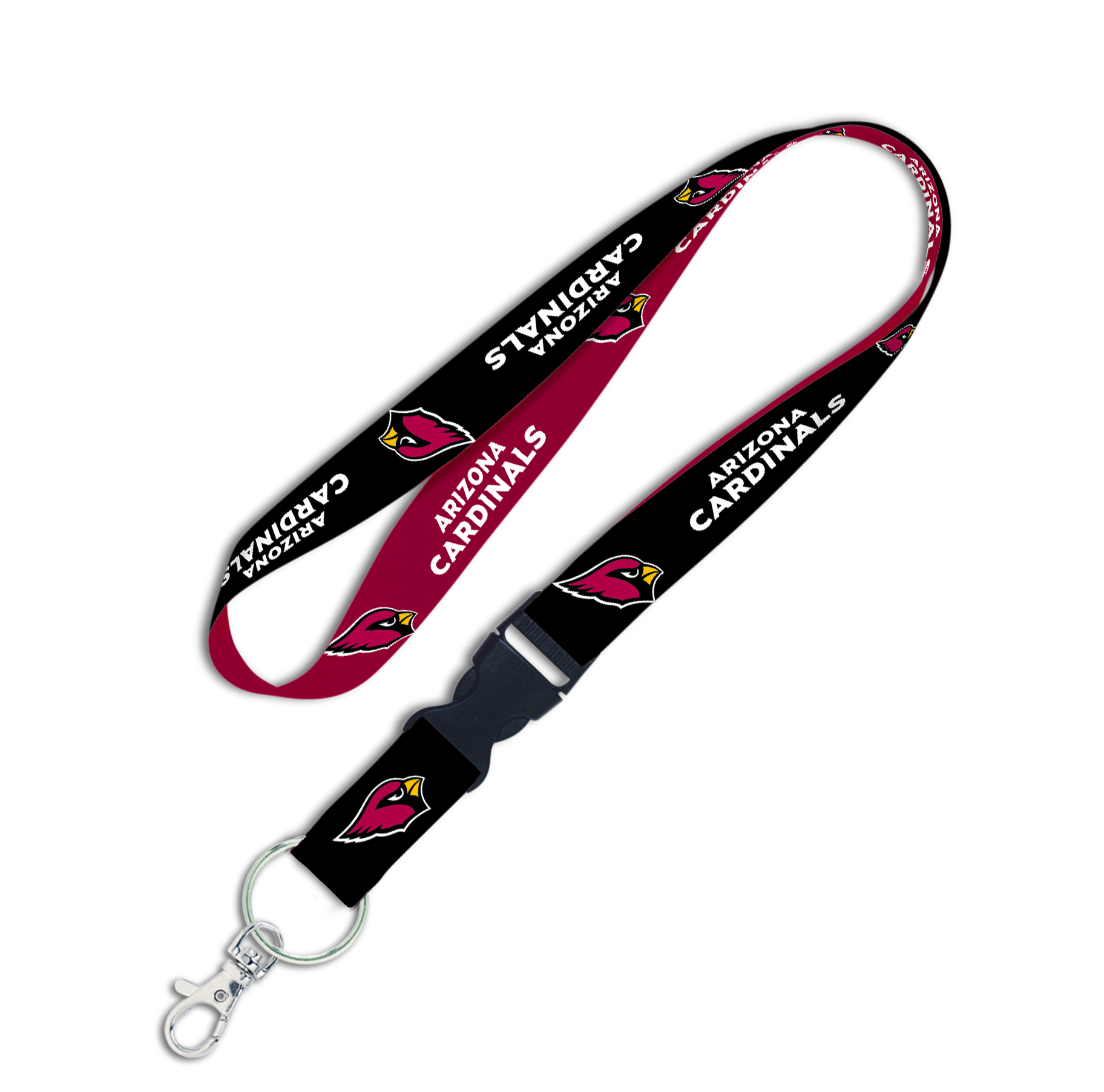 Wincraft Klíčenka Arizona Cardinals NFL Lanyard buckle 1"