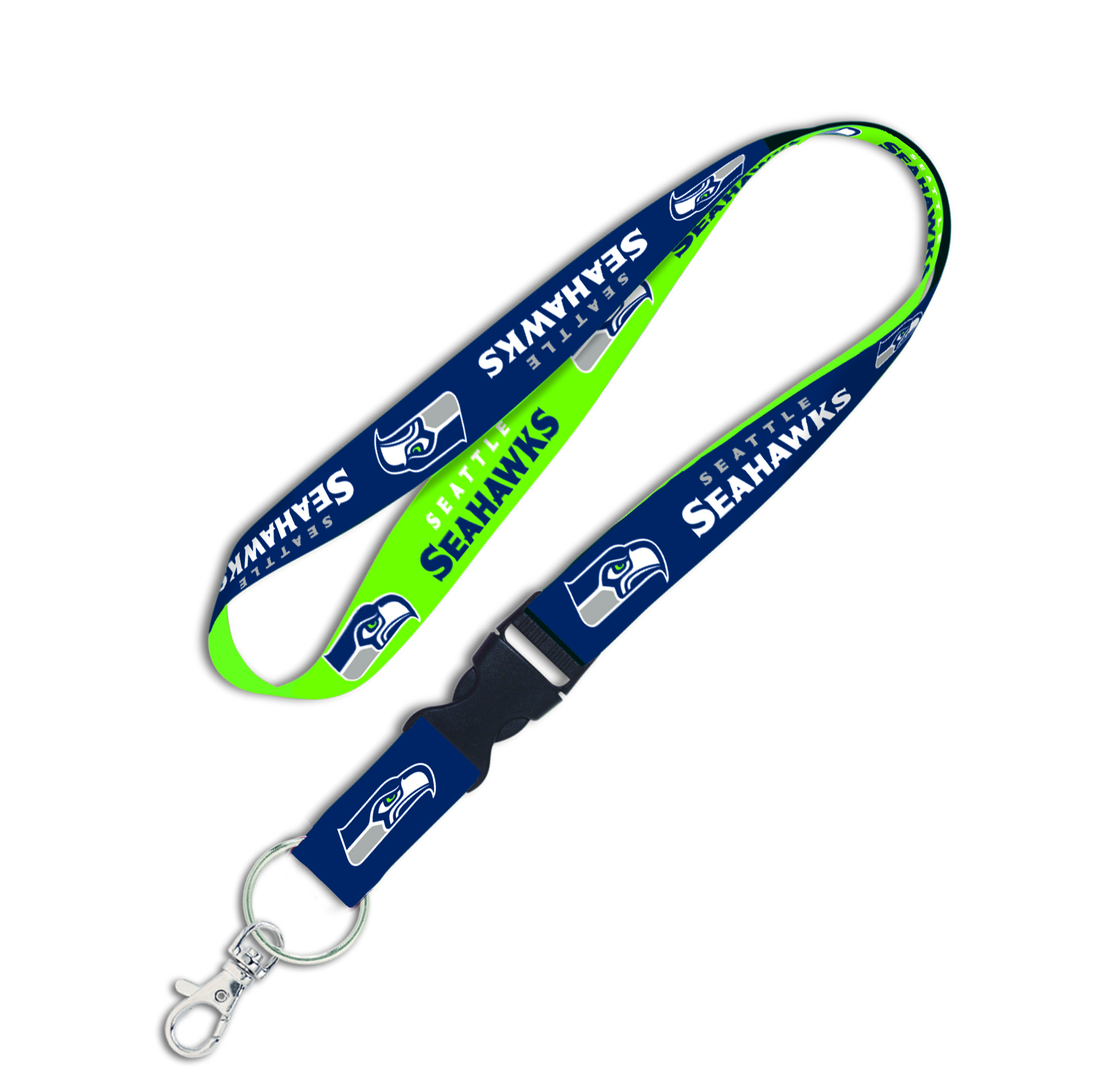 Wincraft Klíčenka Seattle Seahawks NFL Lanyard buckle 1"