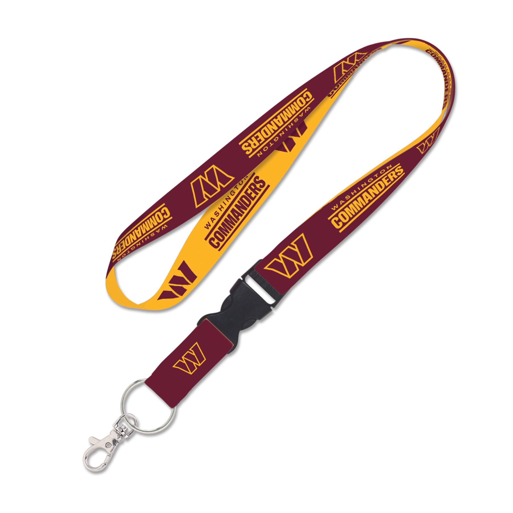 Wincraft Klíčenka Washington Commanders NFL Lanyard buckle 1"