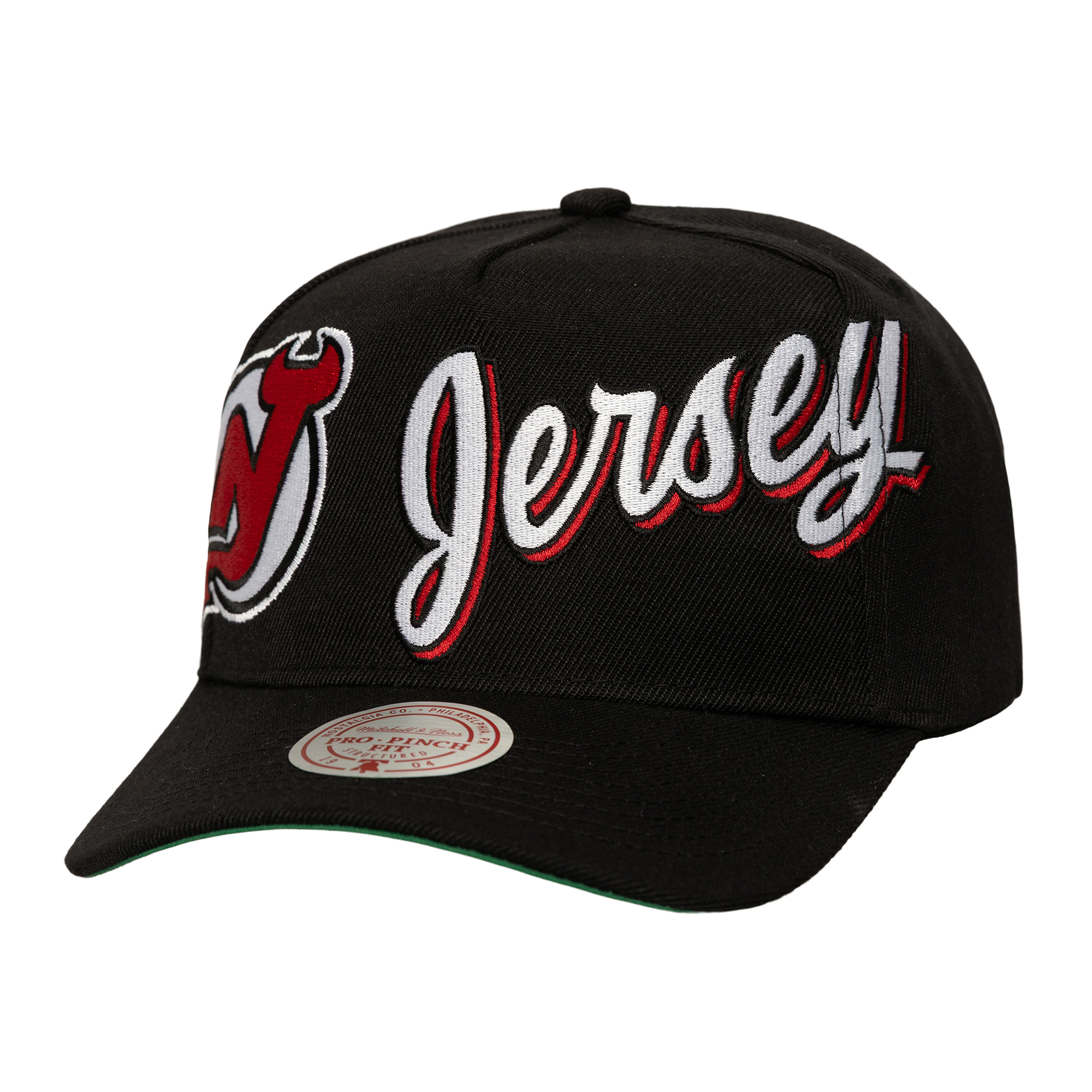 E-shop Mitchell & Ness Pánska šiltovka New Jersey Devils NHL Busted Pro Snapback