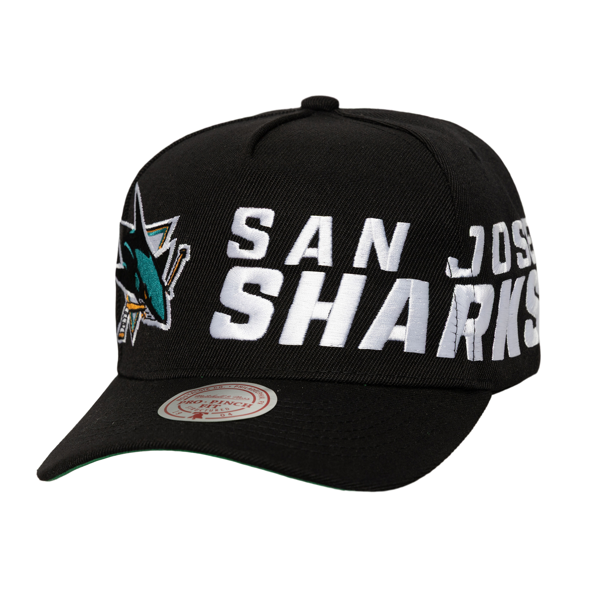 Mitchell & Ness Pánská kšiltovka San Jose Sharks NHL Busted Pro Snapback