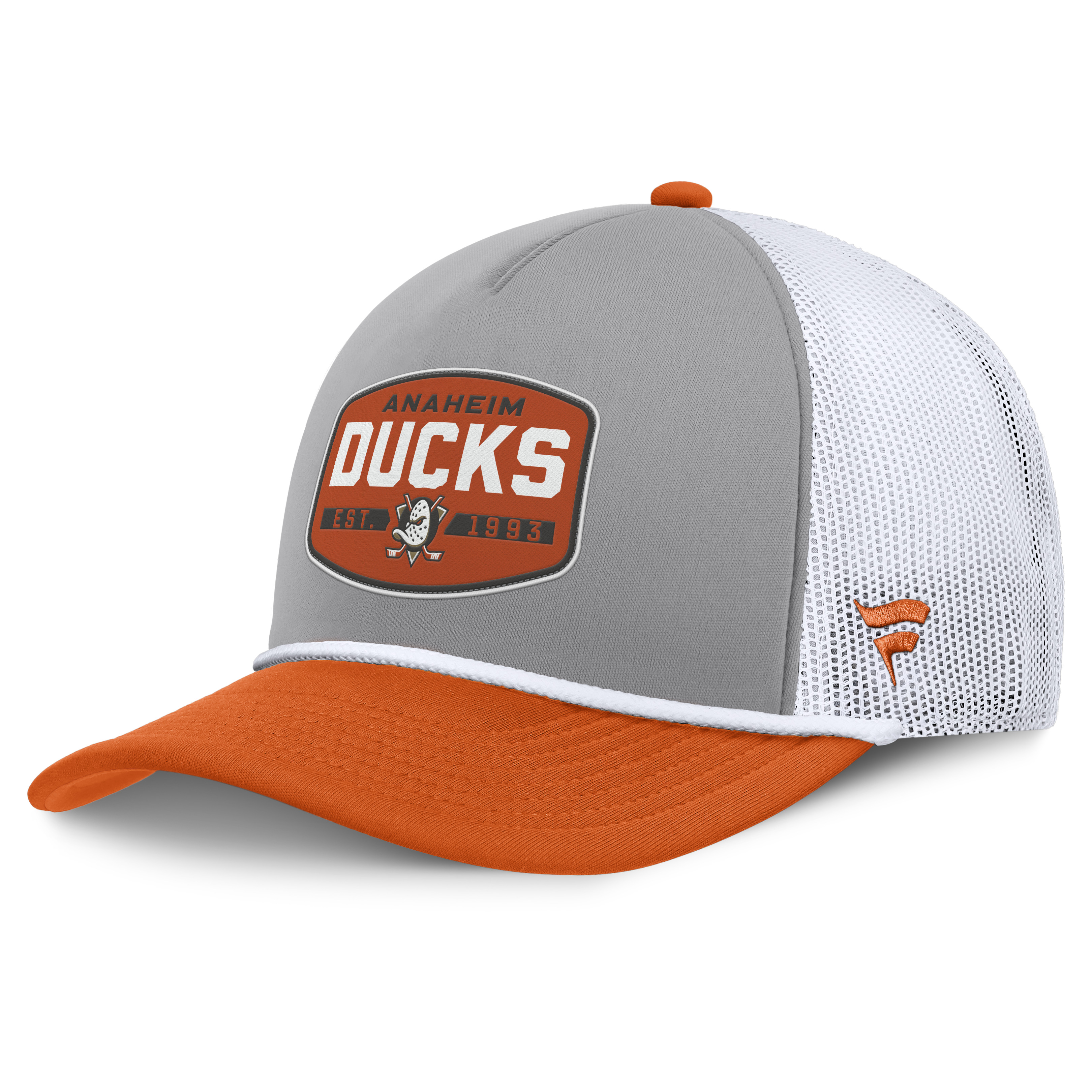 E-shop Fanatics Pánska šiltovka Anaheim Ducks NHL Course Adjustable Foam Front A-Frame Meshaback Cap