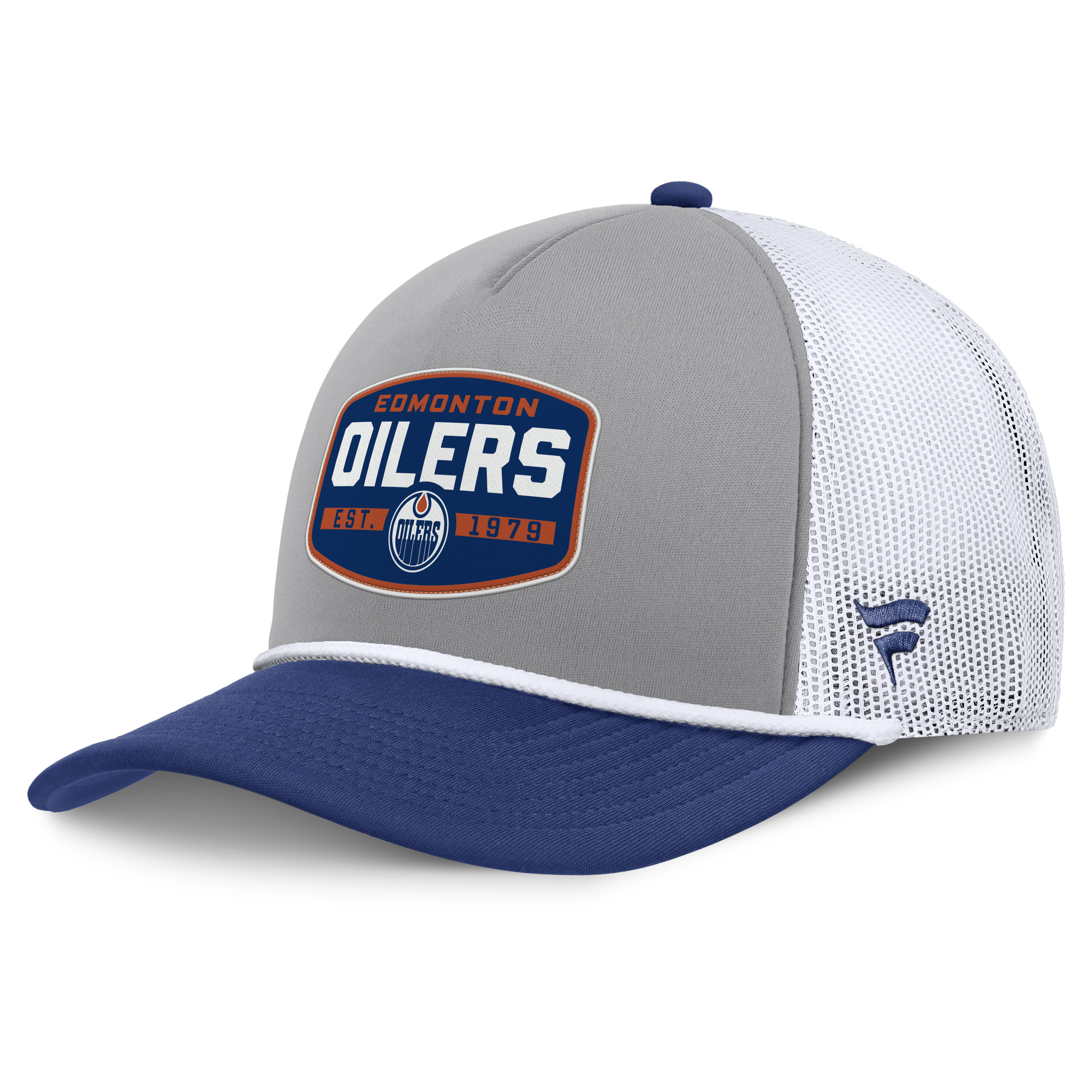 E-shop Fanatics Pánska šiltovka Edmonton Oilers NHL Course Adjustable Foam Front A-Frame Meshaback Cap