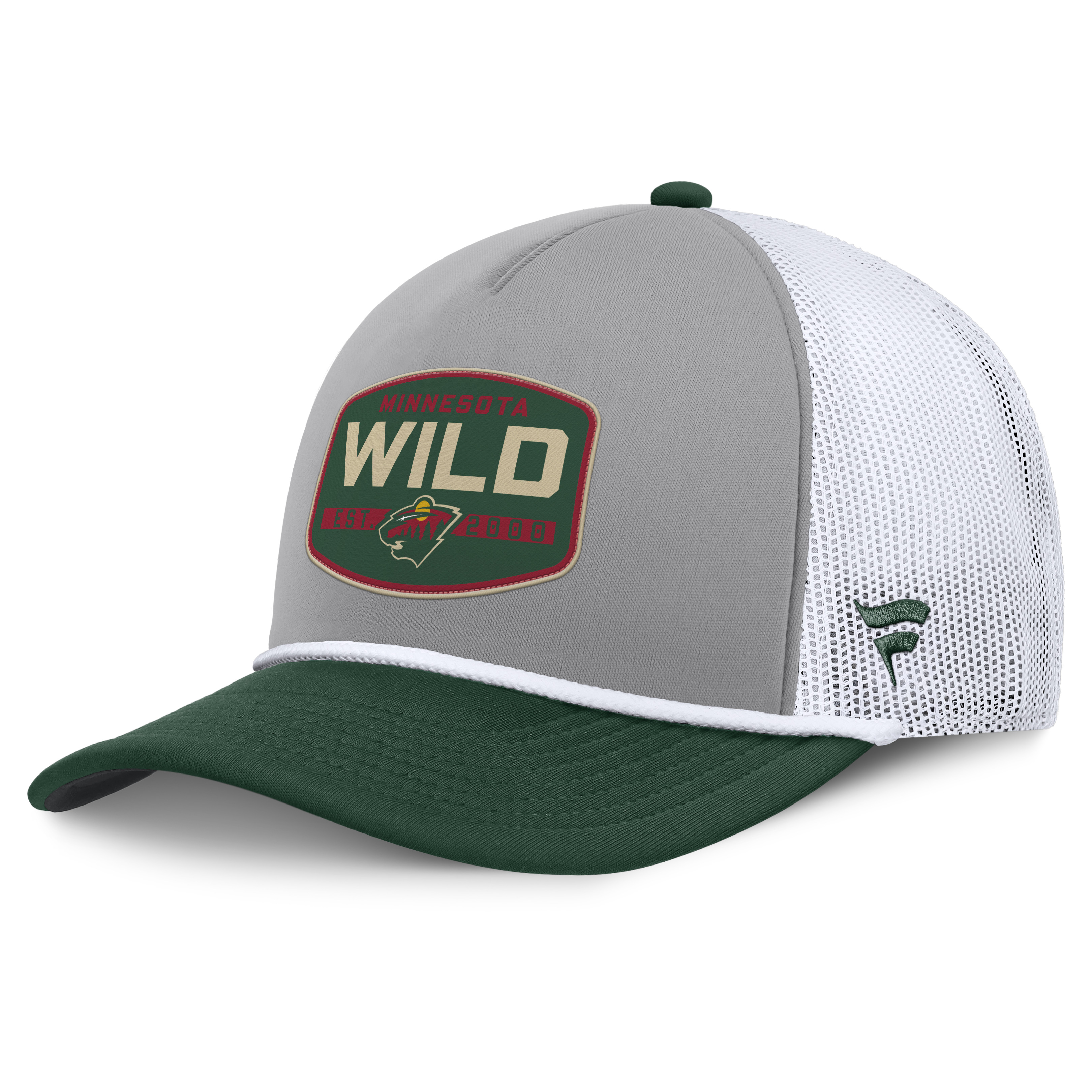 E-shop Fanatics Pánska šiltovka Minnesota Wild NHL Adjustable Foam Front A-Frame Meshaback Cap