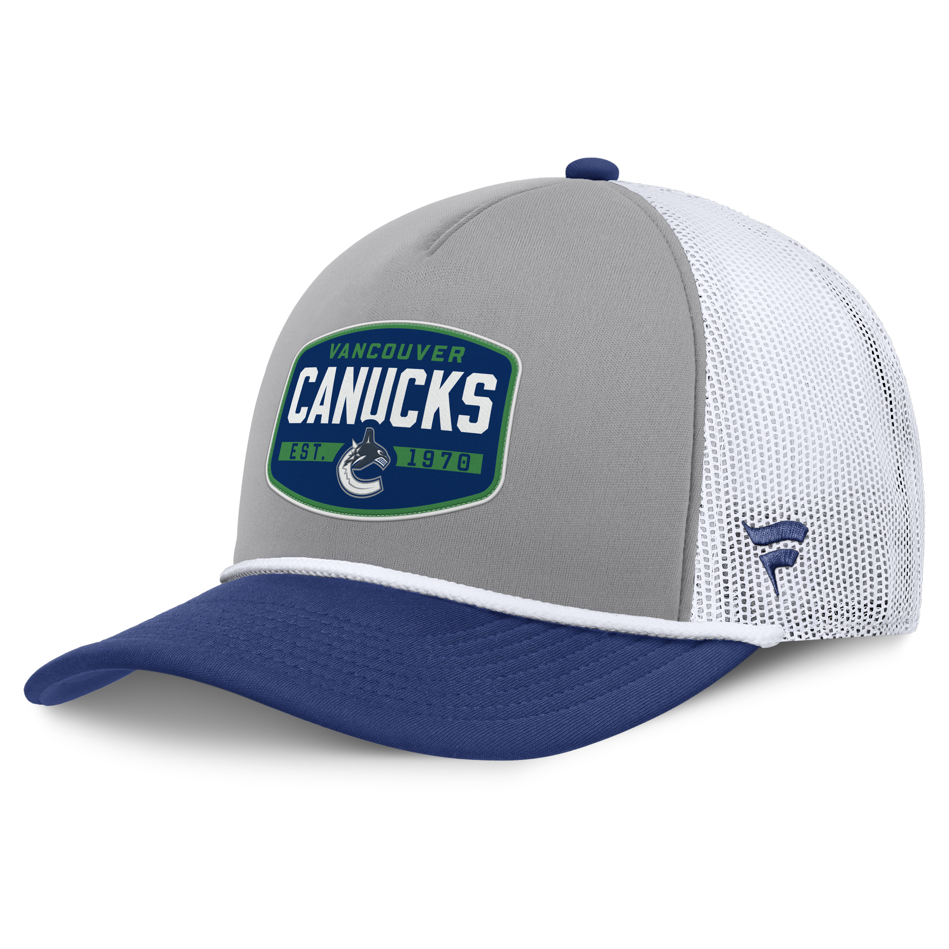 E-shop Fanatics Pánska šiltovka Vancouver Canucks NHL Course Adjustable Foam Front A-Frame Meshaback Cap