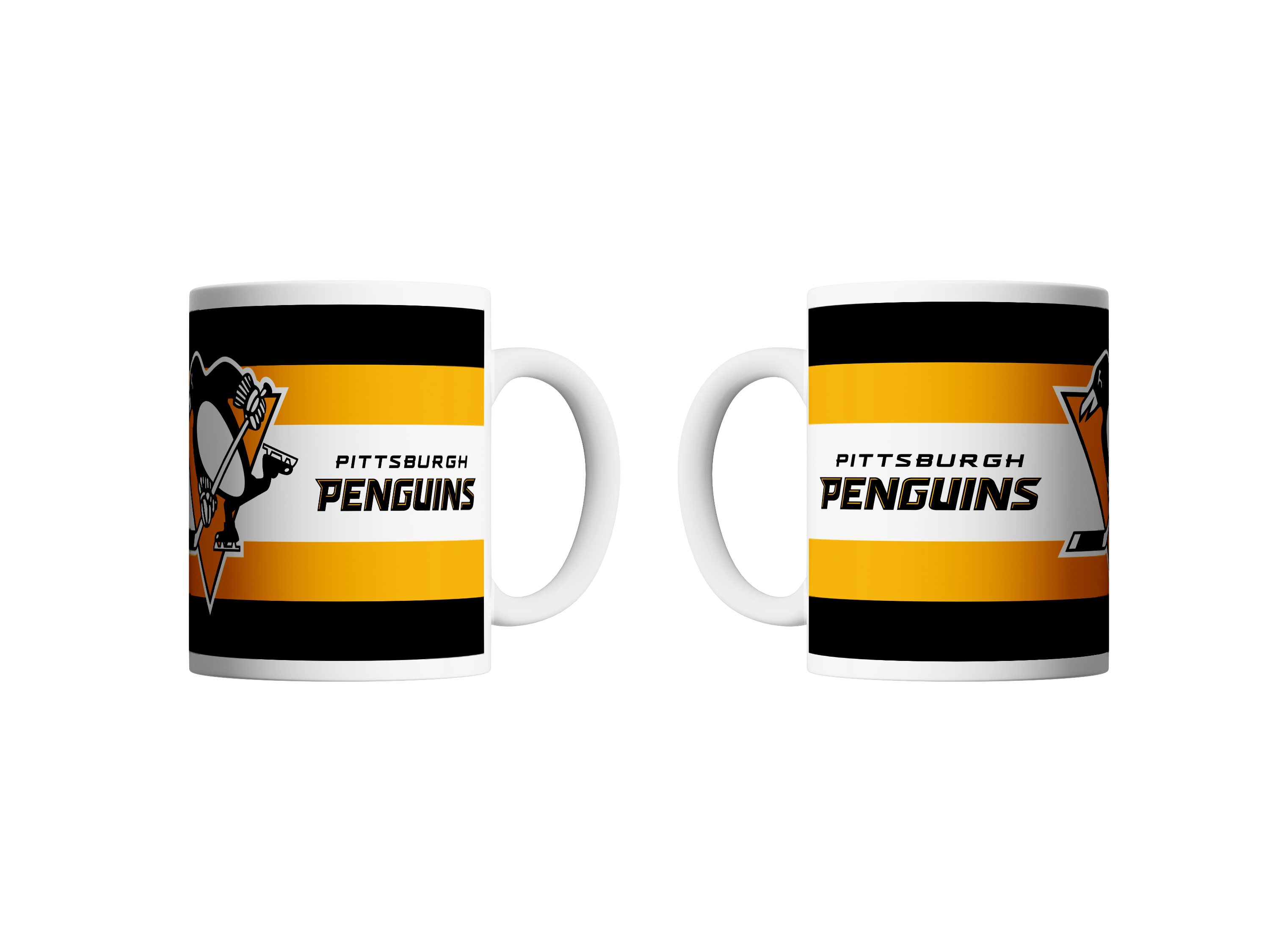 E-shop Great Branding Hrnček Pittsburgh Penguins NHL STRIPES (330ml)