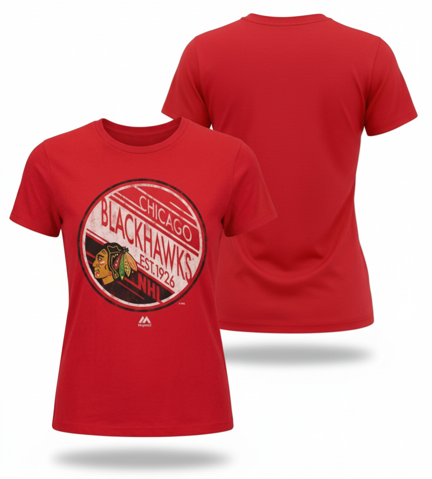 E-shop Dámske tričko Chicago Blackhawks NHL Circle
