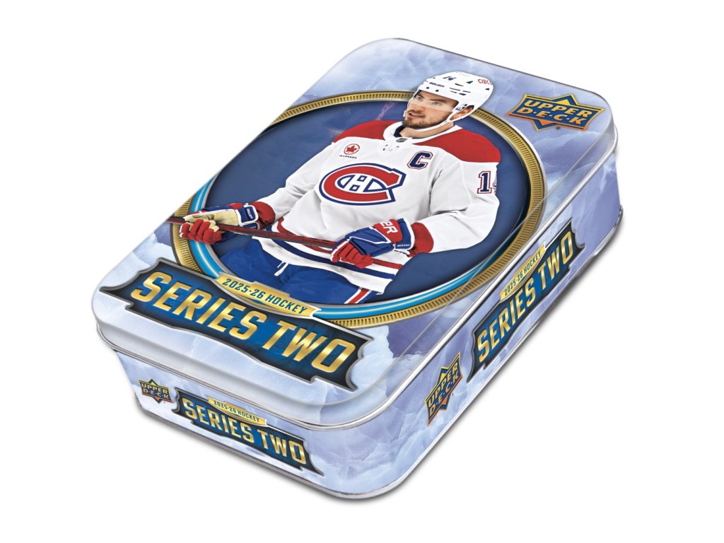E-shop Hokejové karty NHL 2025-26 Upper Deck Series 2 Tin Box